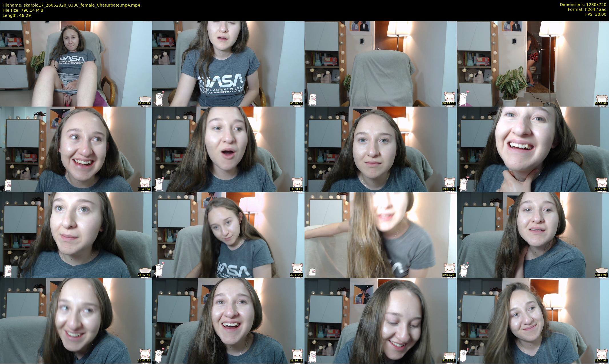 skarpio17 — 47 minute Chaturbate female cam show recording, 720p, Jun 26, 2020