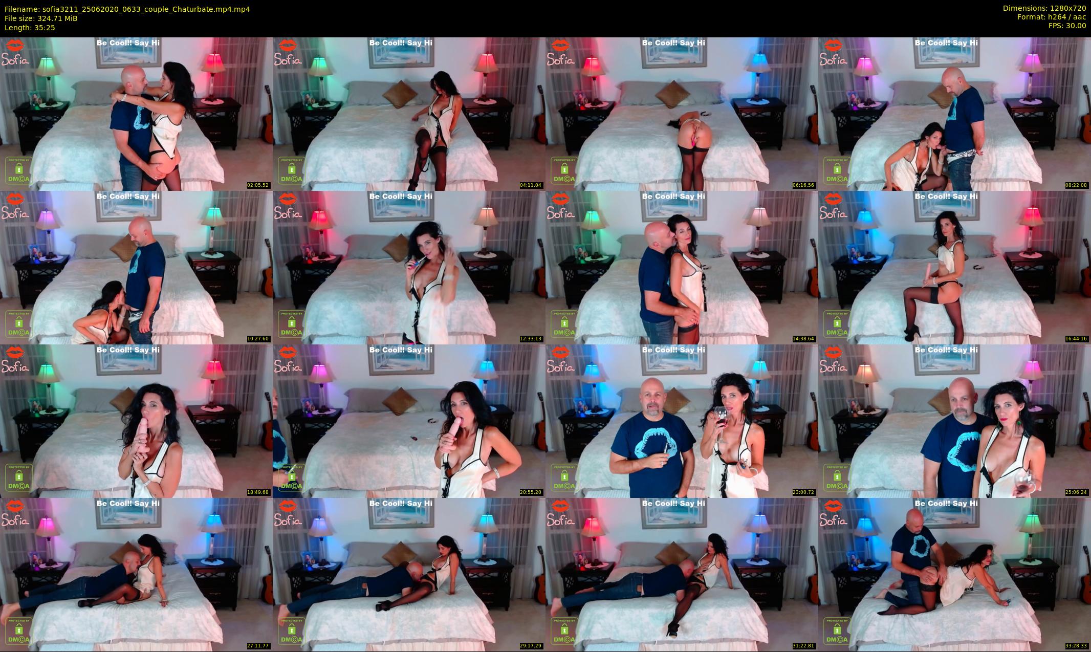 sofia3211 — 36 minute Chaturbate couple cam show recording, 720p, Jun 25, 2020