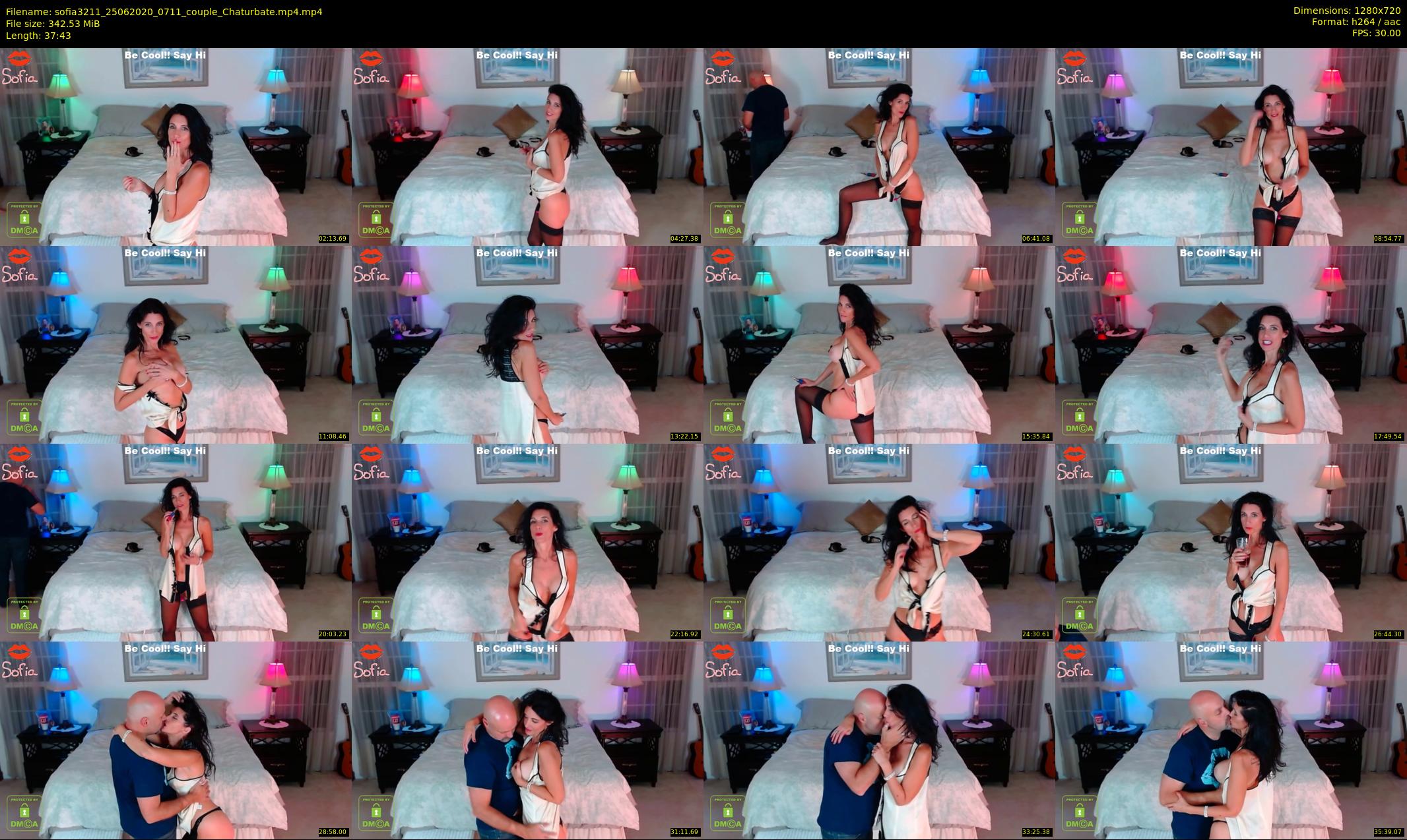 sofia3211 — 38 minute Chaturbate couple cam show recording, 720p, Jun 25, 2020