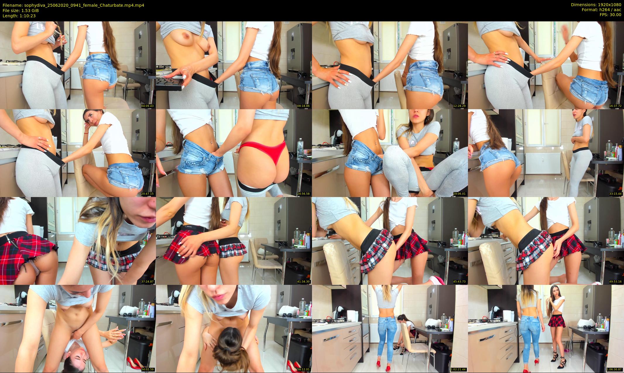 sophydiva — 71 minute Chaturbate female cam show recording, 1080p, Jun 25, 2020