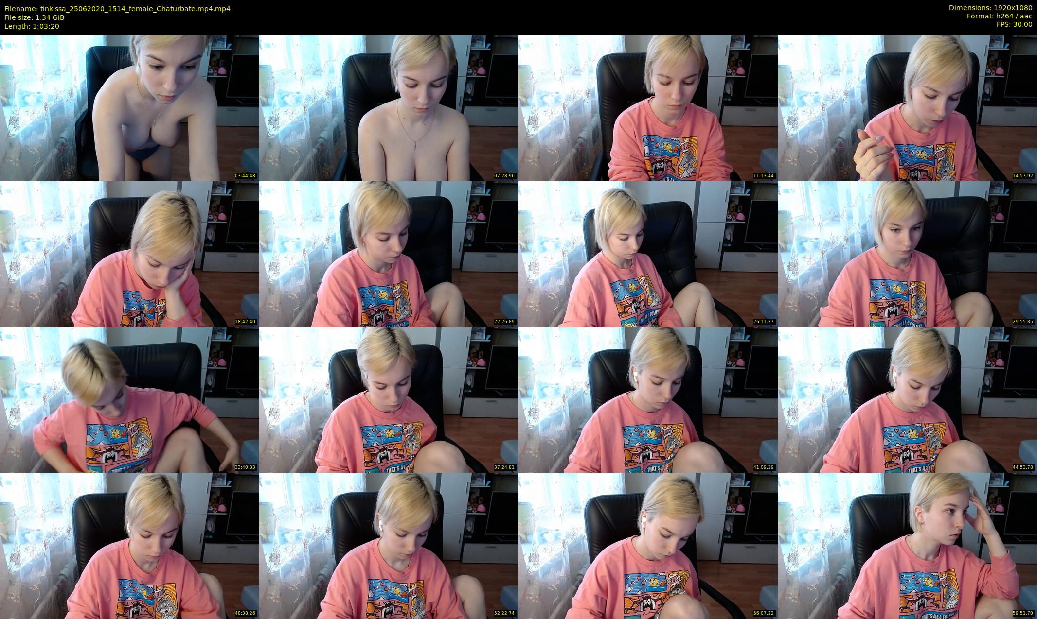 tinkissa — 64 minute Chaturbate couple cam show recording, 1080p, Jun 25, 2020