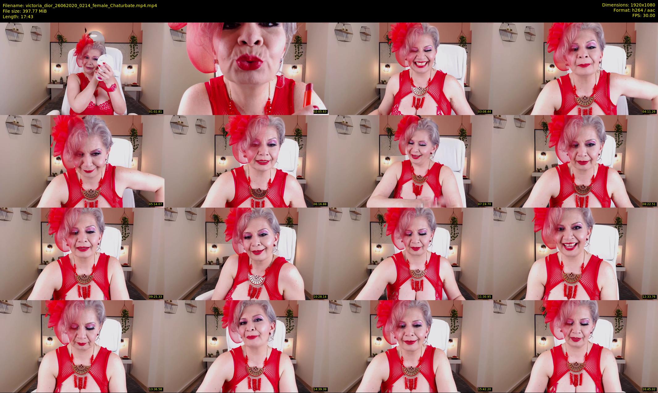 victoria_dior — 18 minute Chaturbate female cam show recording, 1080p, Jun 26, 2020