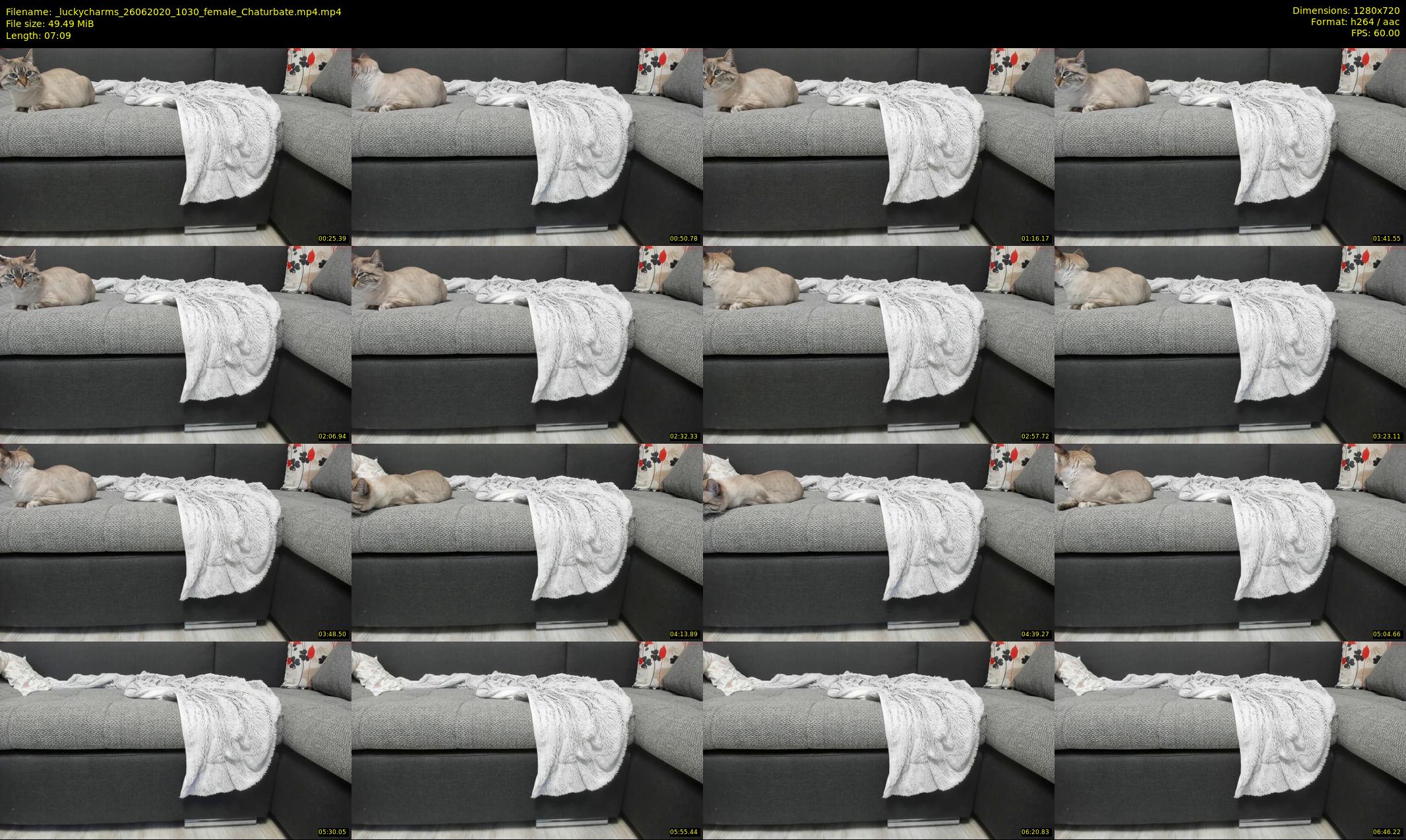 _luckycharms — 8 minute Chaturbate female cam show recording, 720p, Jun 26, 2020