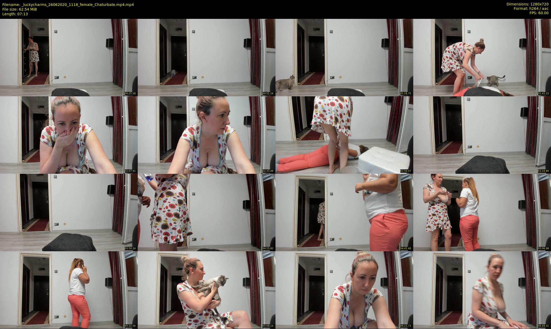_luckycharms — 8 minute Chaturbate female cam show recording, 720p, Jun 26, 2020