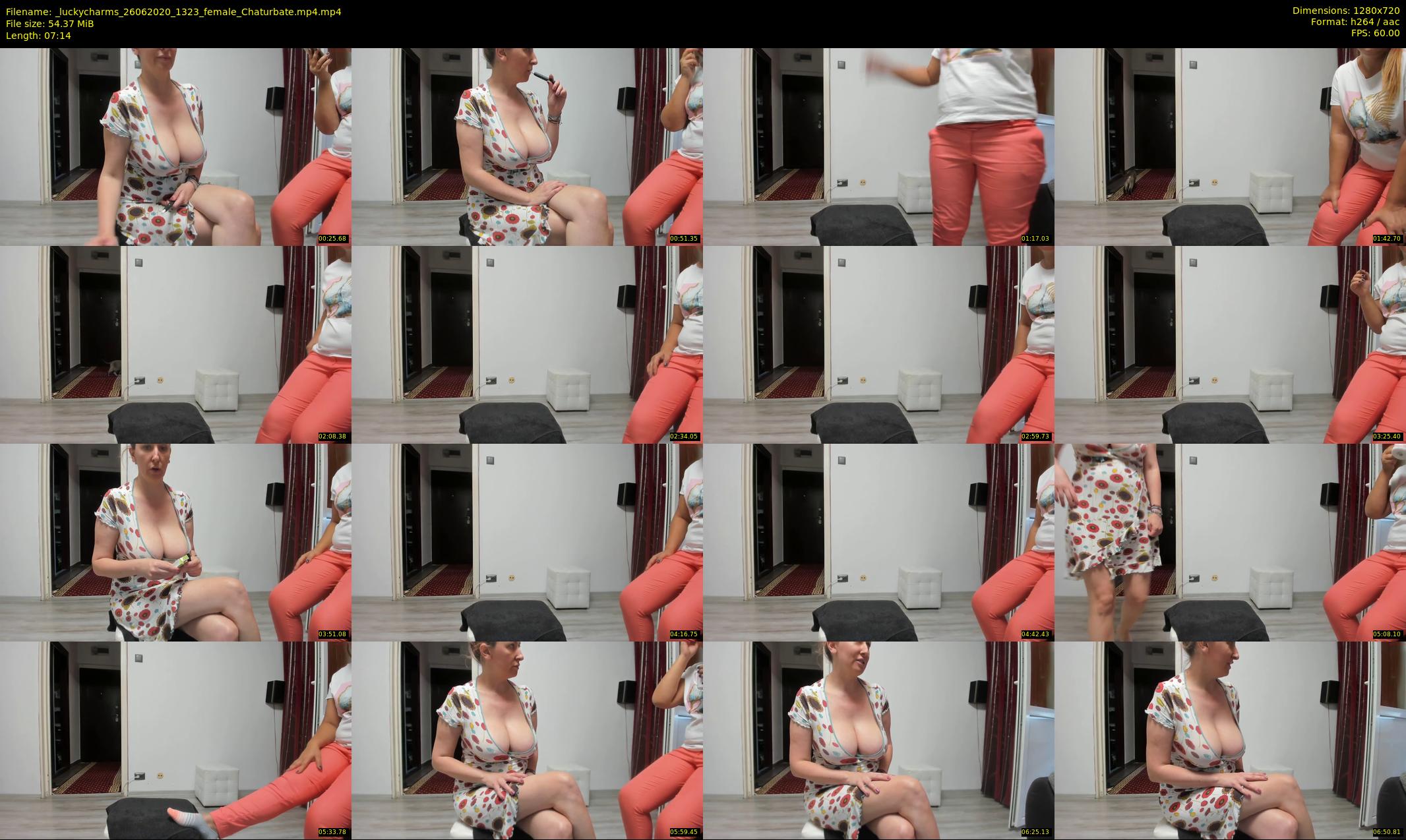 _luckycharms — 8 minute Chaturbate female cam show recording, 720p, Jun 26, 2020