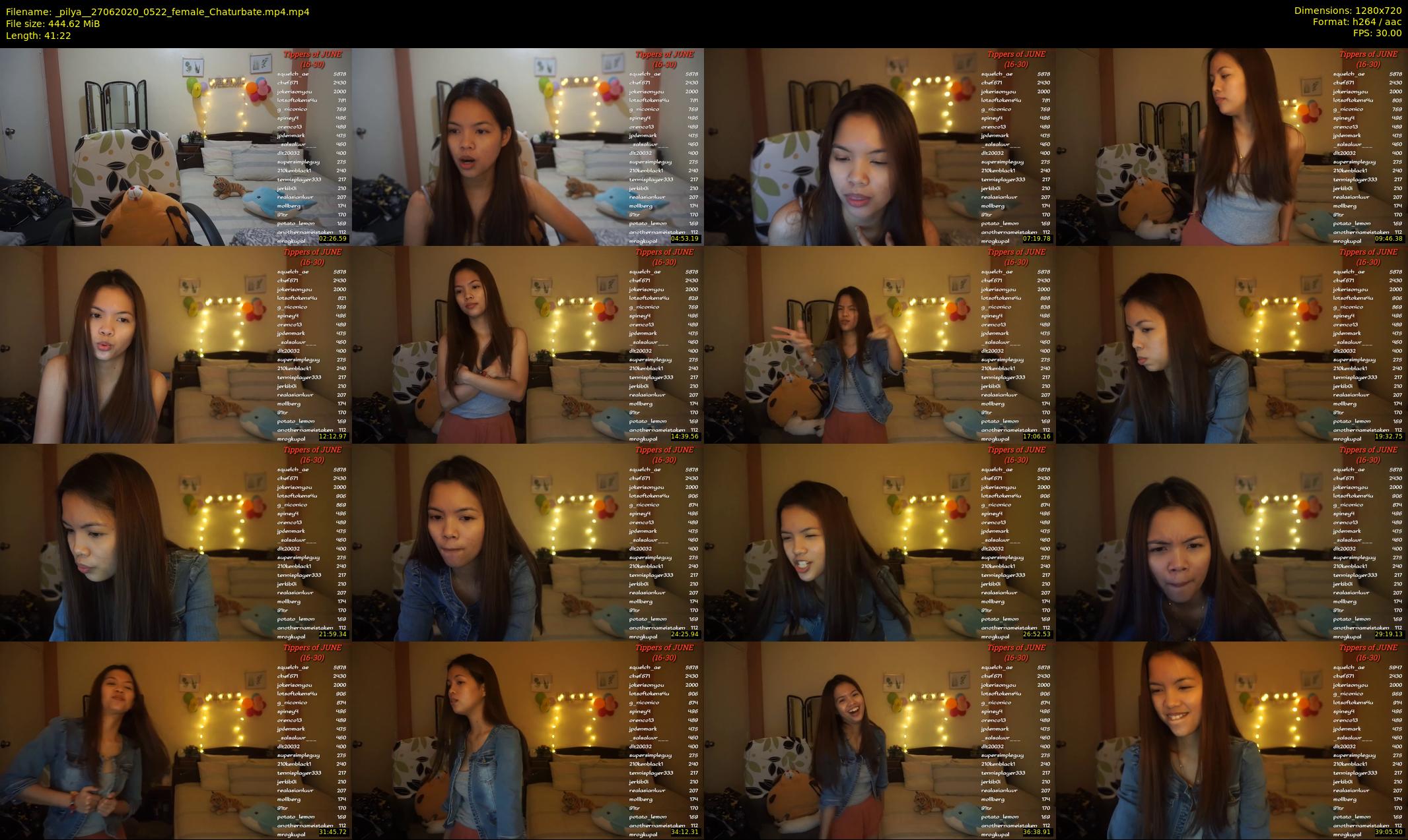 _pilya_ — 42 minute Chaturbate female cam show recording, 720p, Jun 27, 2020