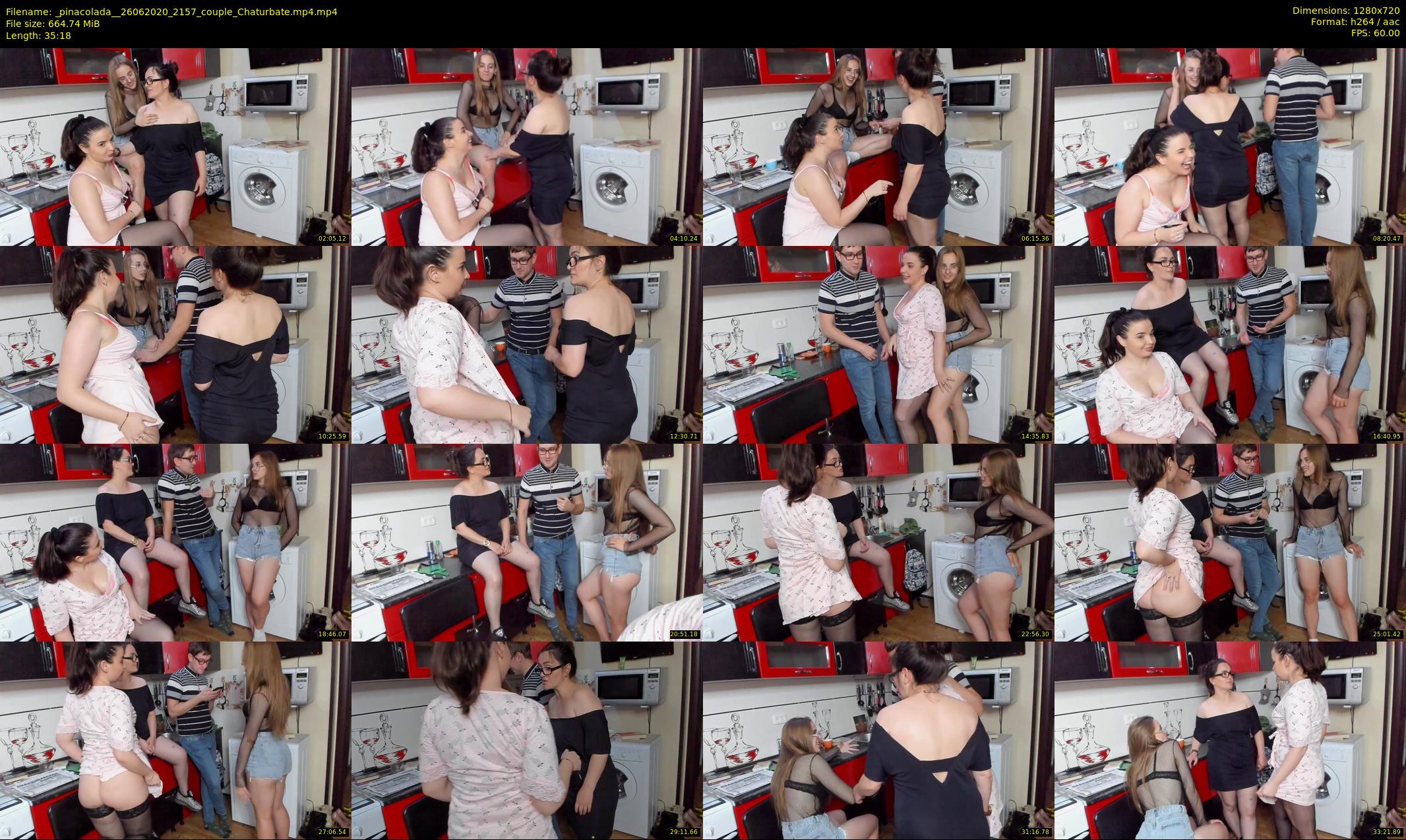 _pinacolada_ — 36 minute Chaturbate couple cam show recording, 720p, Jun 26, 2020
