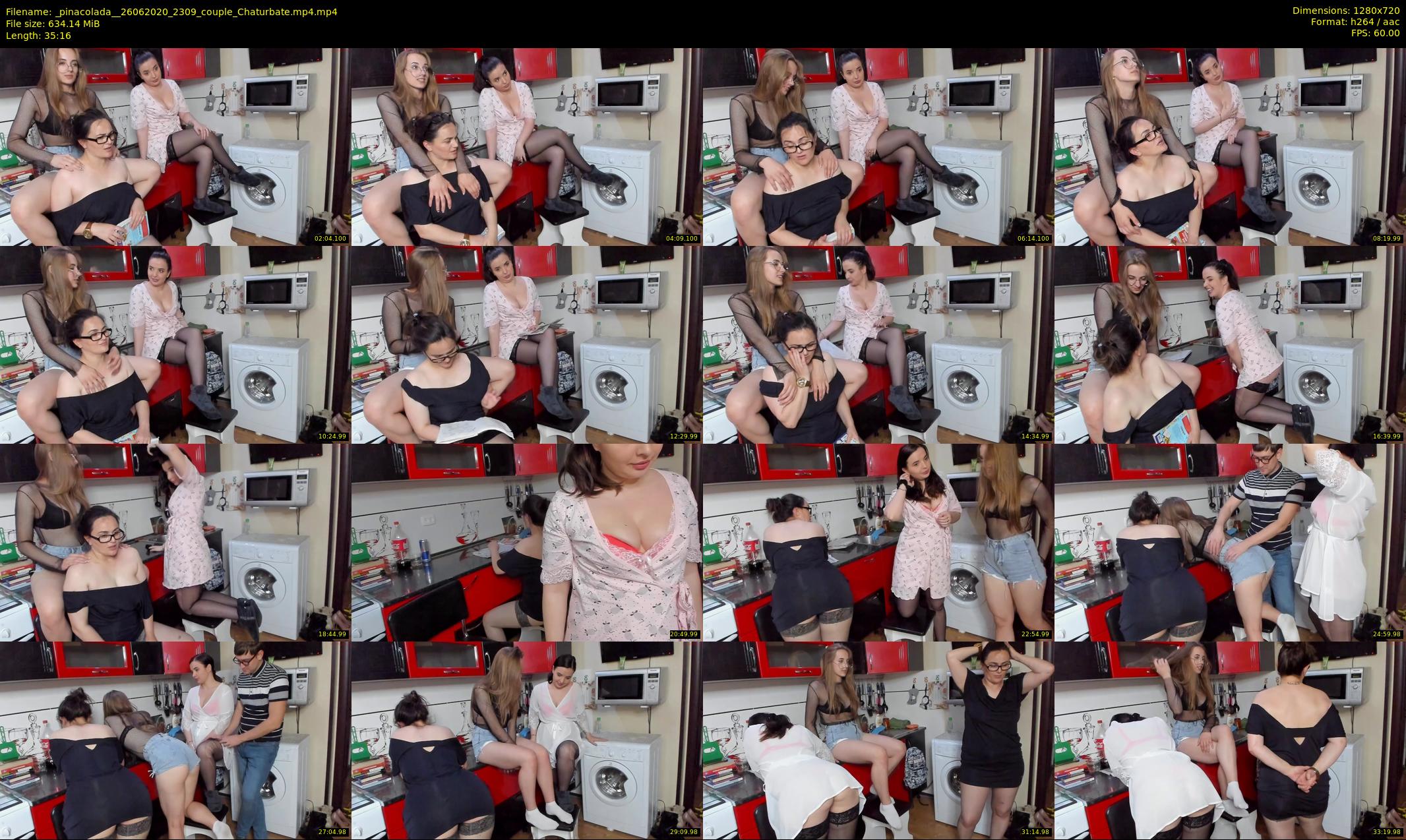 _pinacolada_ — 36 minute Chaturbate couple cam show recording, 720p, Jun 26, 2020