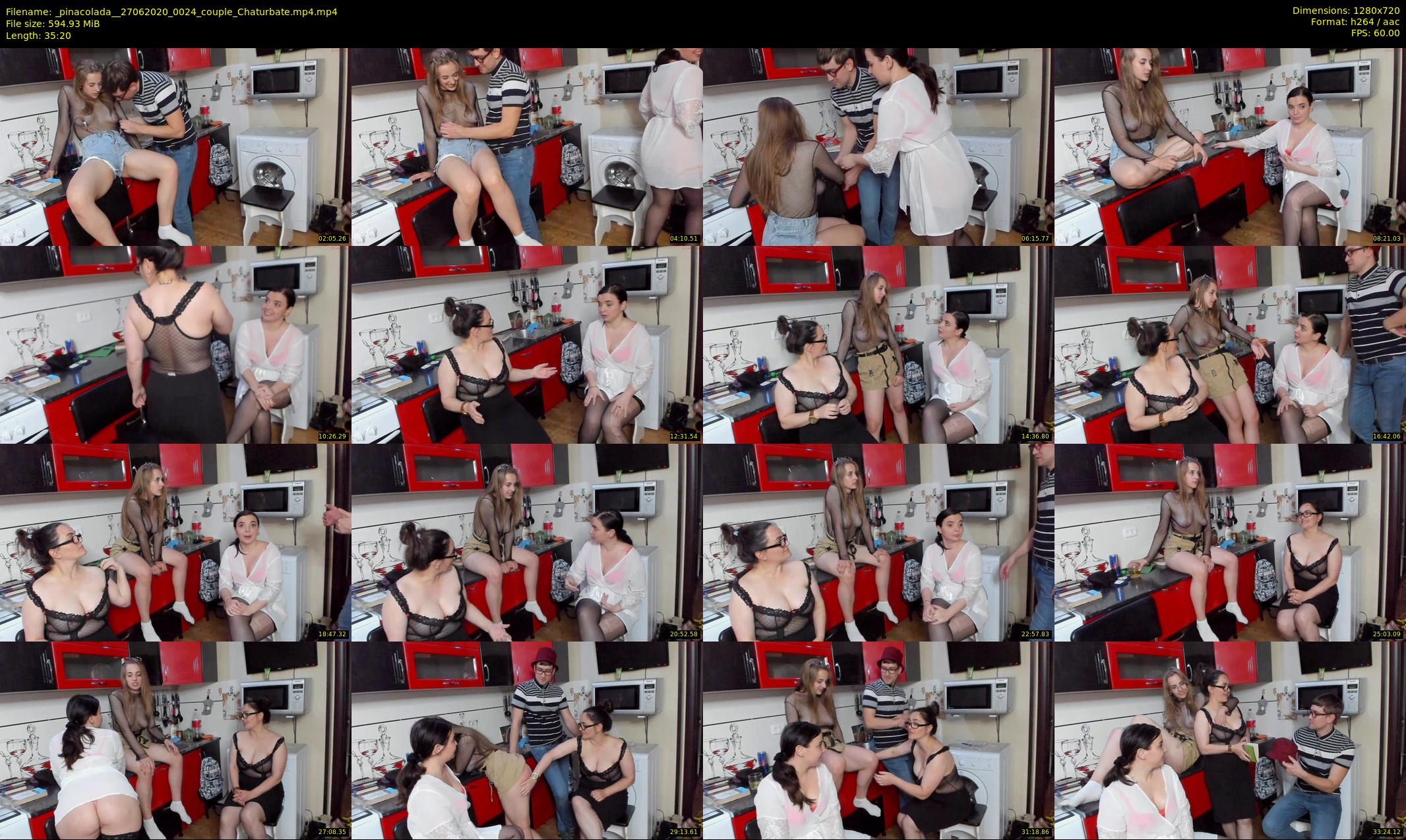 _pinacolada_ — 36 minute Chaturbate couple cam show recording, 720p, Jun 27, 2020