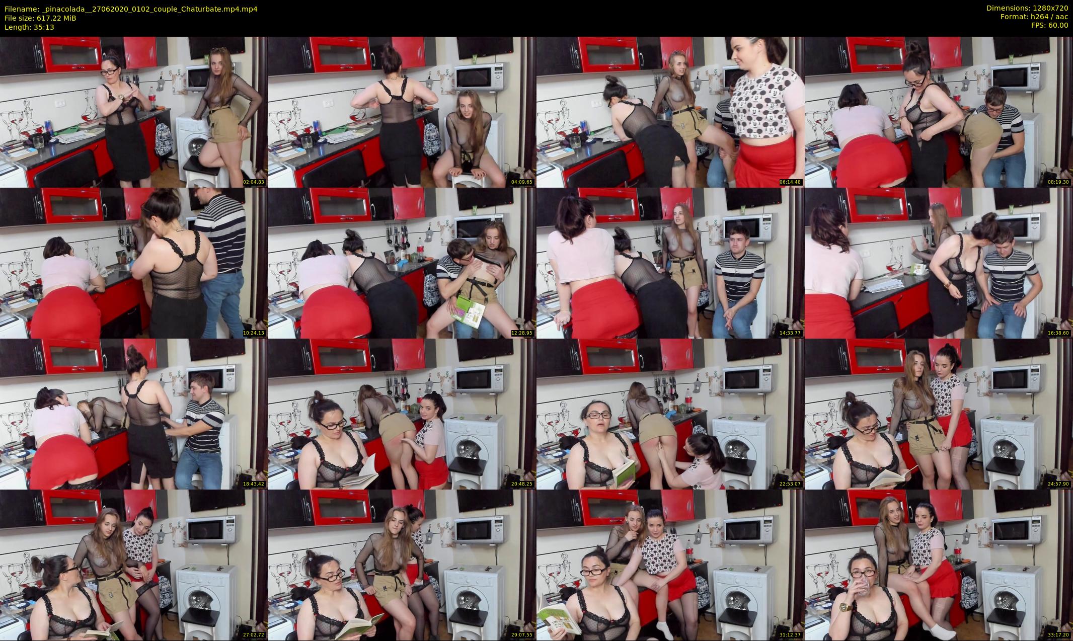 _pinacolada_ — 36 minute Chaturbate couple cam show recording, 720p, Jun 27, 2020