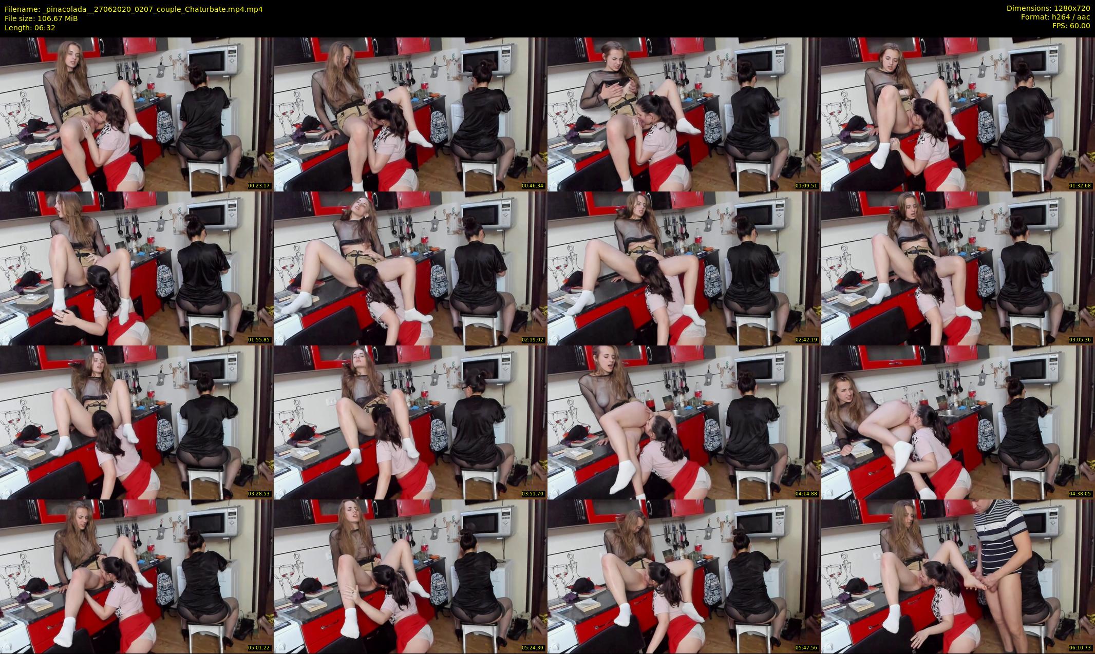_pinacolada_ — 7 minute Chaturbate couple cam show recording, 720p, Jun 27, 2020