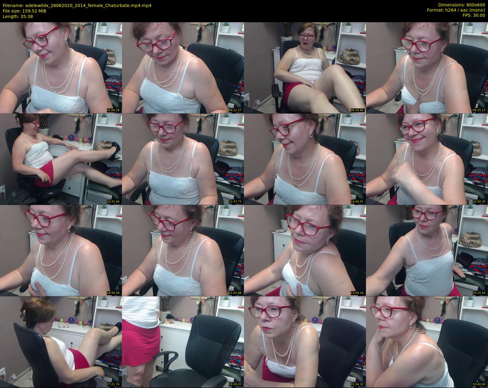 adelewildx — 36 minute Chaturbate female cam show recording, 480p, Jun 26, 2020