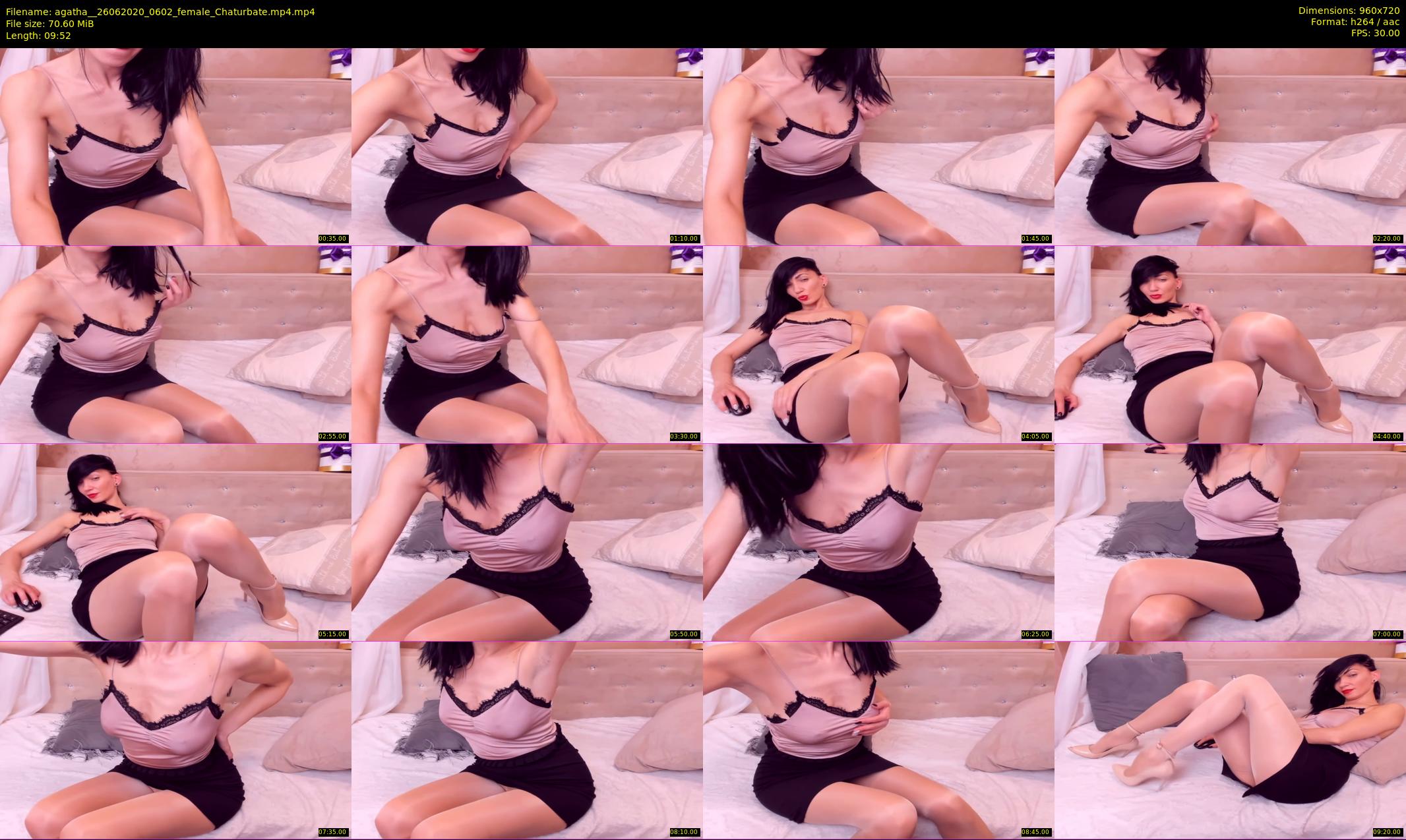 agatha_ — 10 minute Chaturbate female cam show recording, 720p, Jun 26, 2020