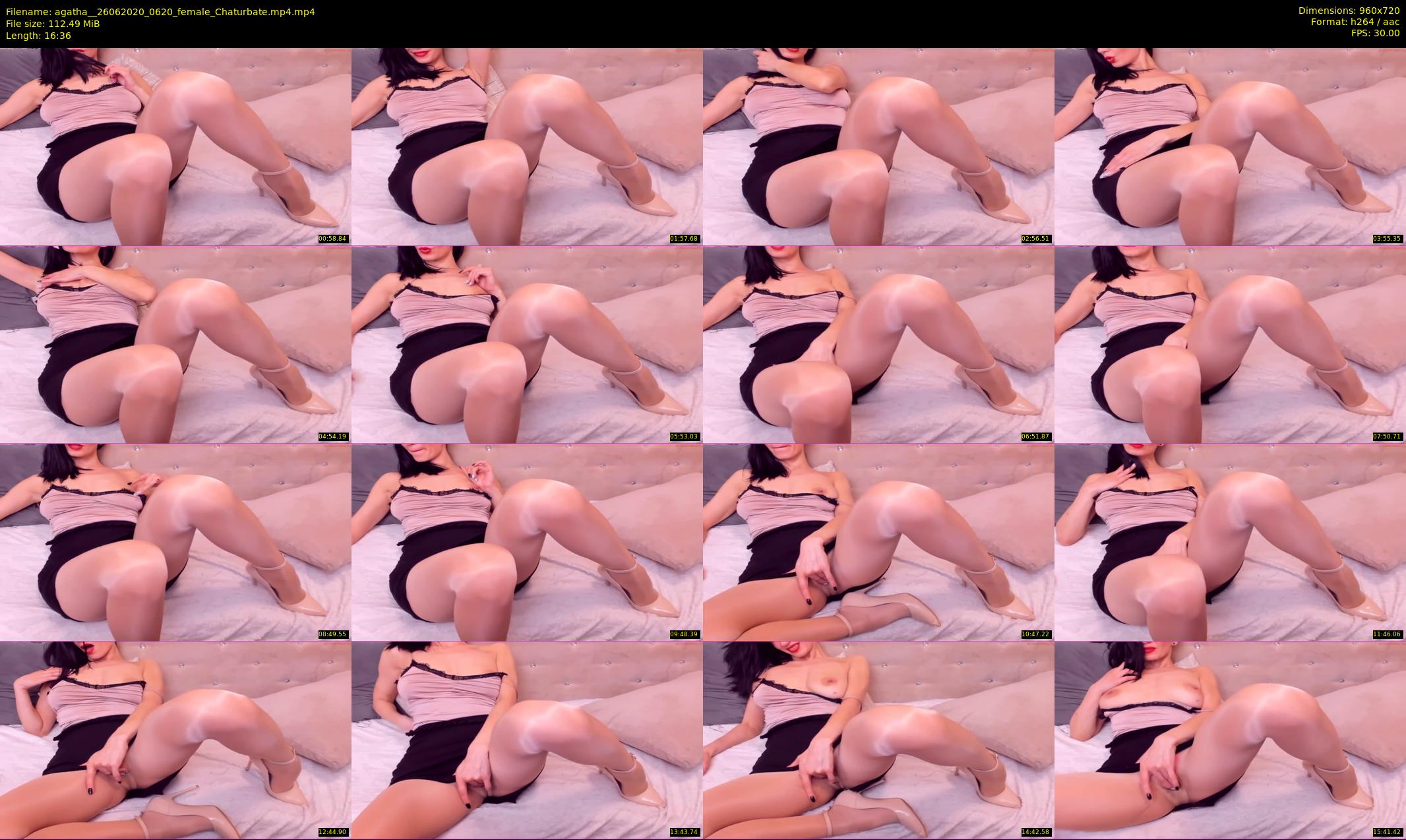 agatha_ — 17 minute Chaturbate female cam show recording, 720p, Jun 26, 2020