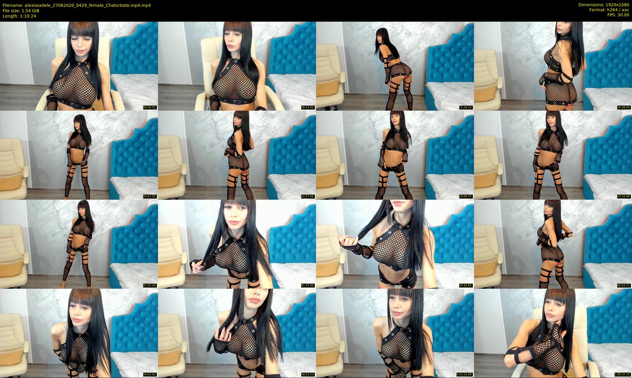 alexissadele — 71 minute Chaturbate female cam show recording, 1080p, Jun 27, 2020