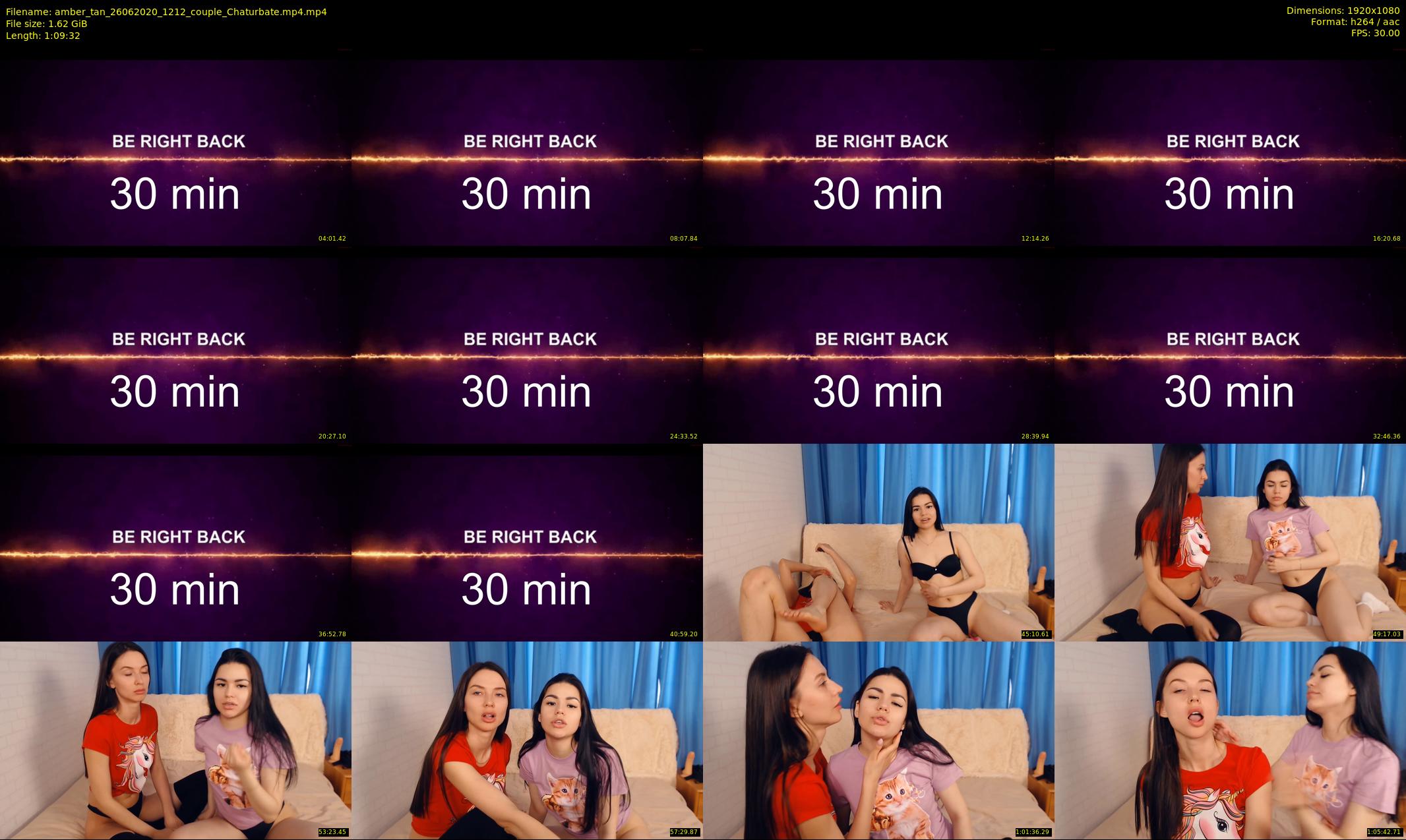 amber_tan — 70 minute Chaturbate female cam show recording, 1080p, Jun 26, 2020