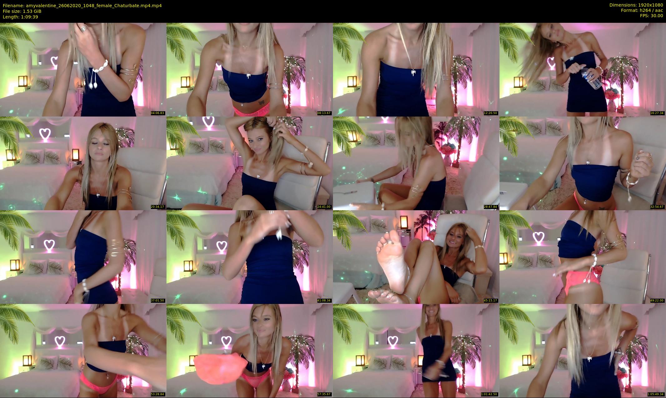 amyvalentine — 70 minute Chaturbate female cam show recording, 1080p, Jun 26, 2020