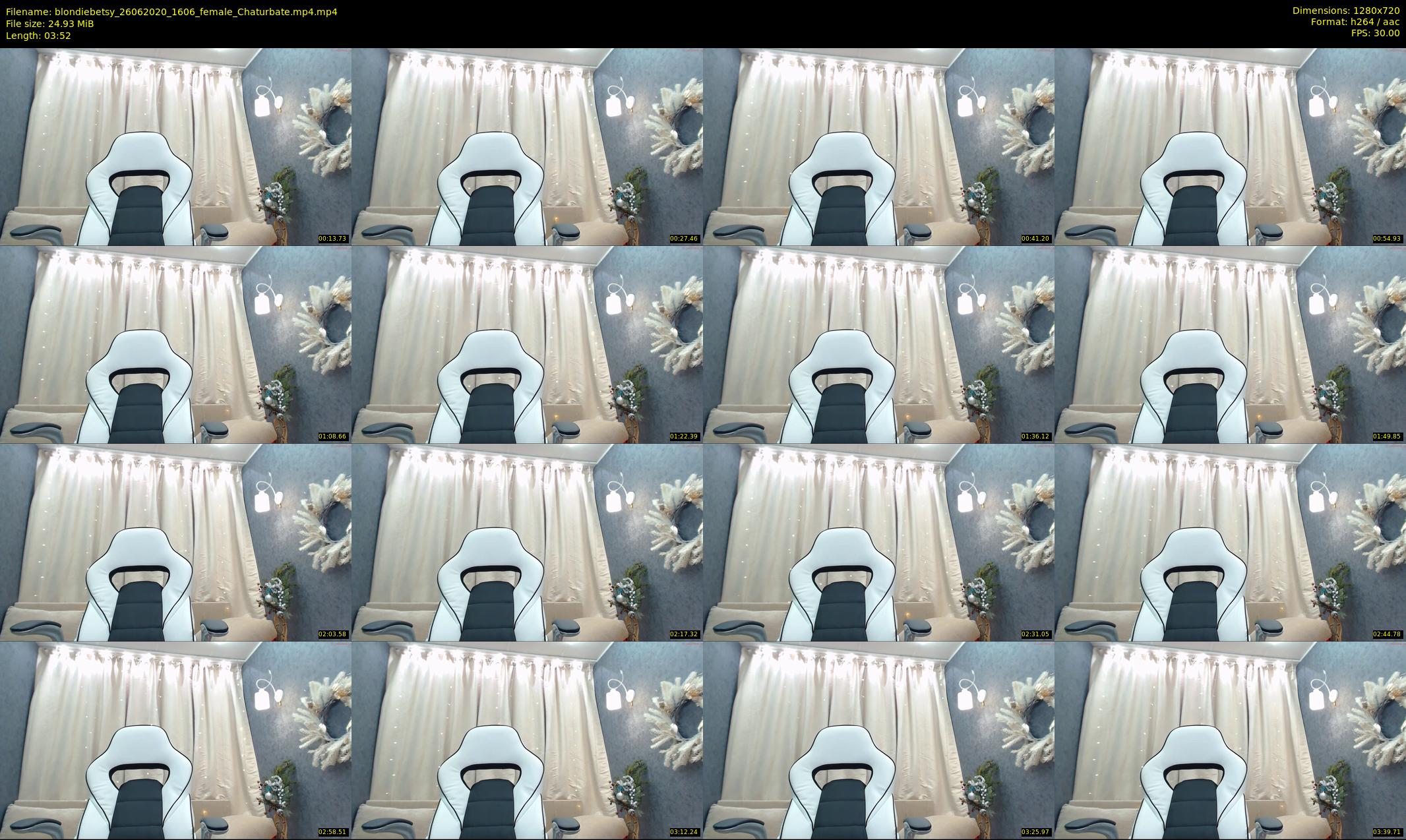 blondiebetsy — 4 minute Chaturbate female cam show recording, 720p, Jun 26, 2020