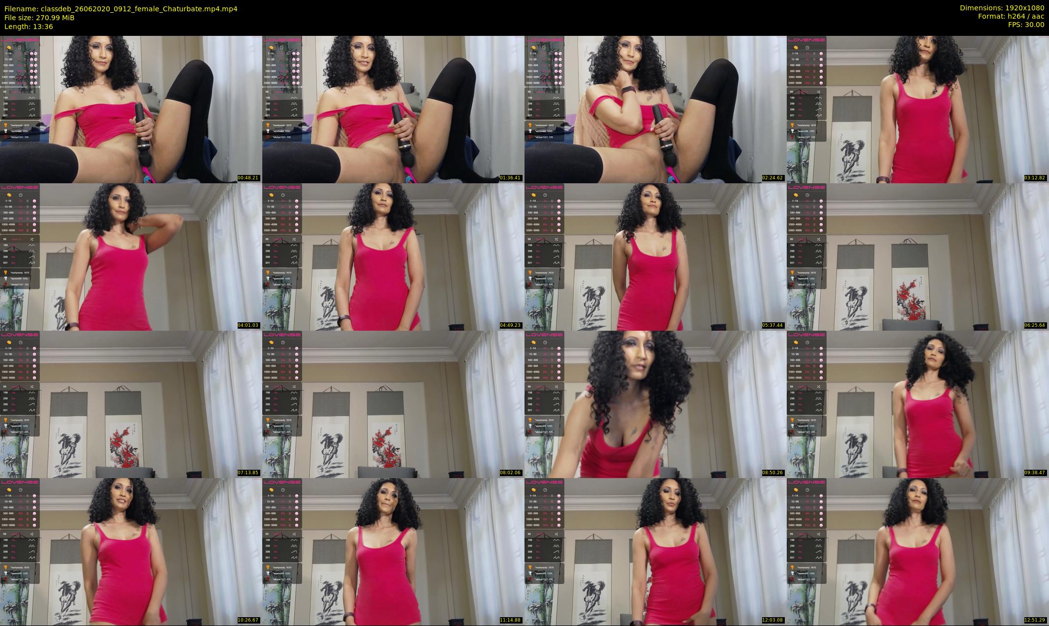 classdeb — 14 minute Chaturbate female cam show recording, 1080p, Jun 26, 2020
