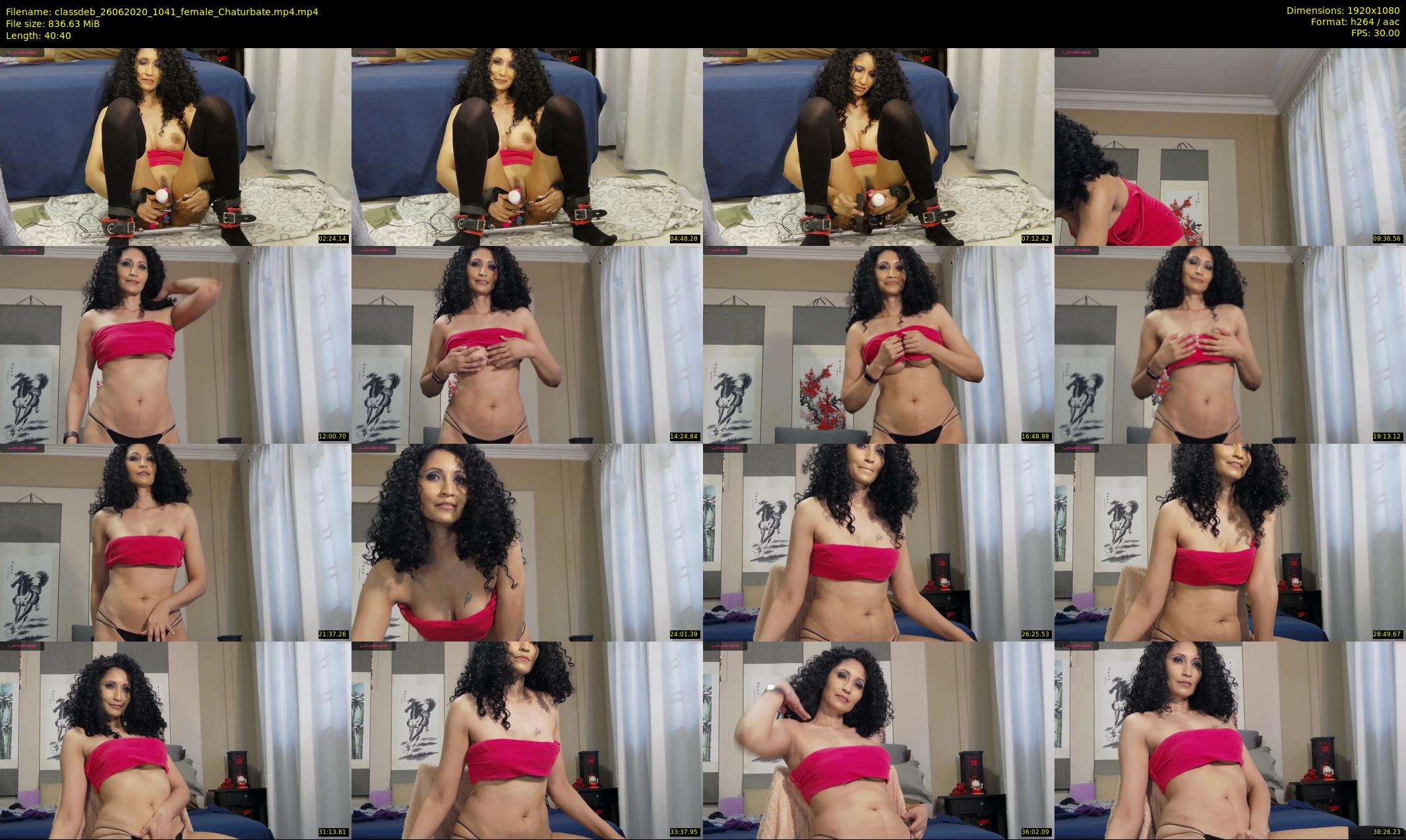 classdeb — 41 minute Chaturbate female cam show recording, 1080p, Jun 26, 2020