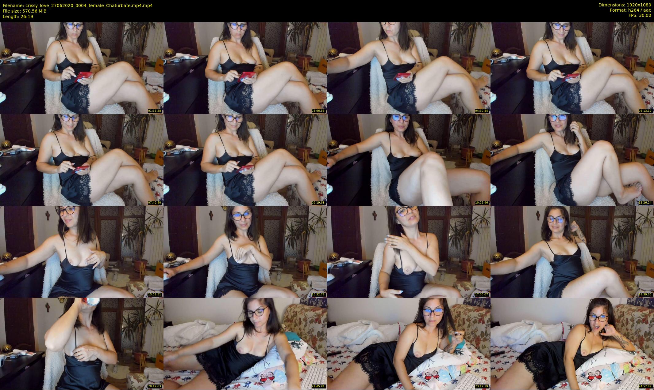 crissy_love — 27 minute Chaturbate female cam show recording, 1080p, Jun 27, 2020