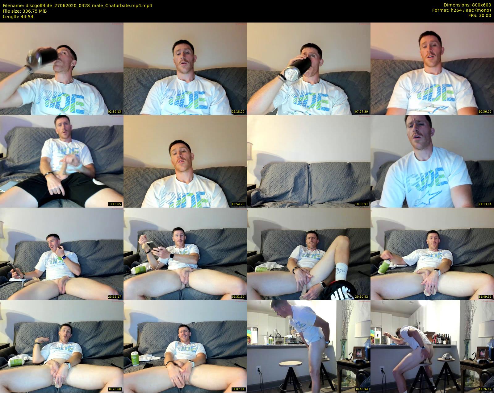 discgolf4life — 45 minute Chaturbate male cam show recording, 480p, Jun 27, 2020