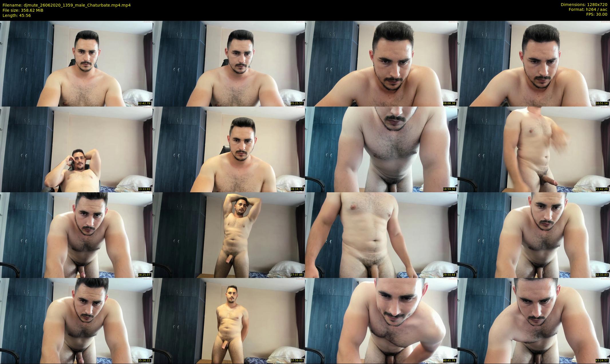djmute — 46 minute Chaturbate male cam show recording, 720p, Jun 26, 2020