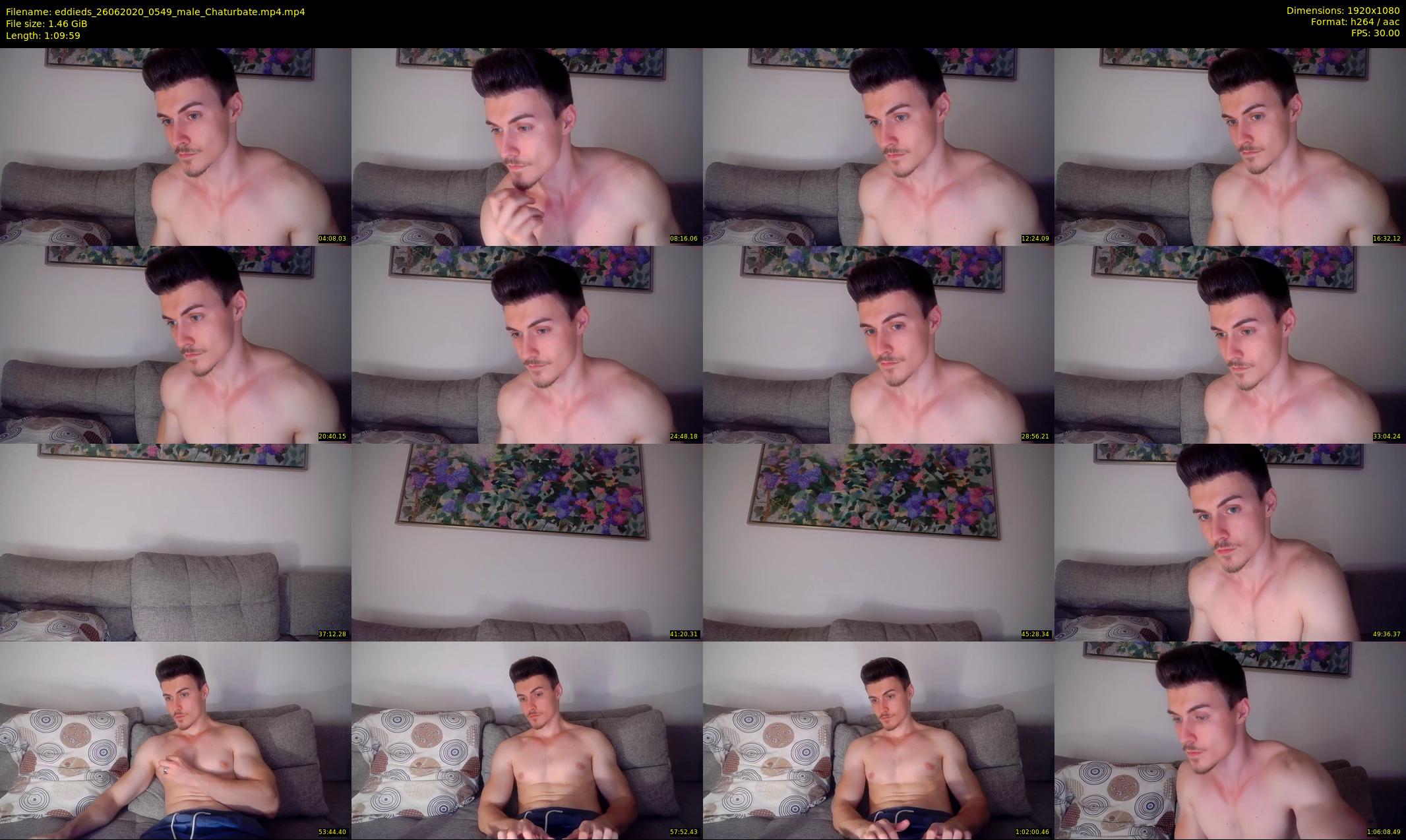 eddieds — 70 minute Chaturbate male cam show recording, 1080p, Jun 26, 2020