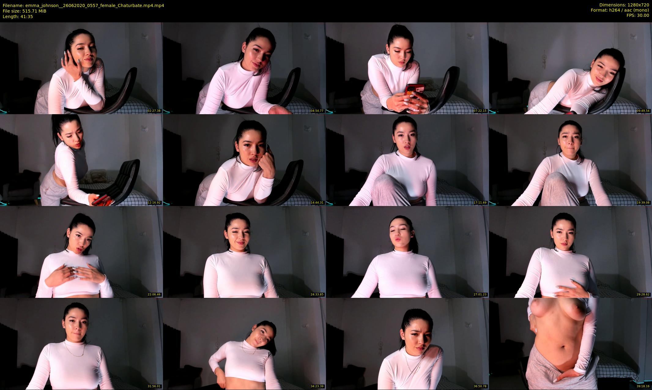 emma_johnson_ — 42 minute Chaturbate female cam show recording, 720p, Jun 26, 2020