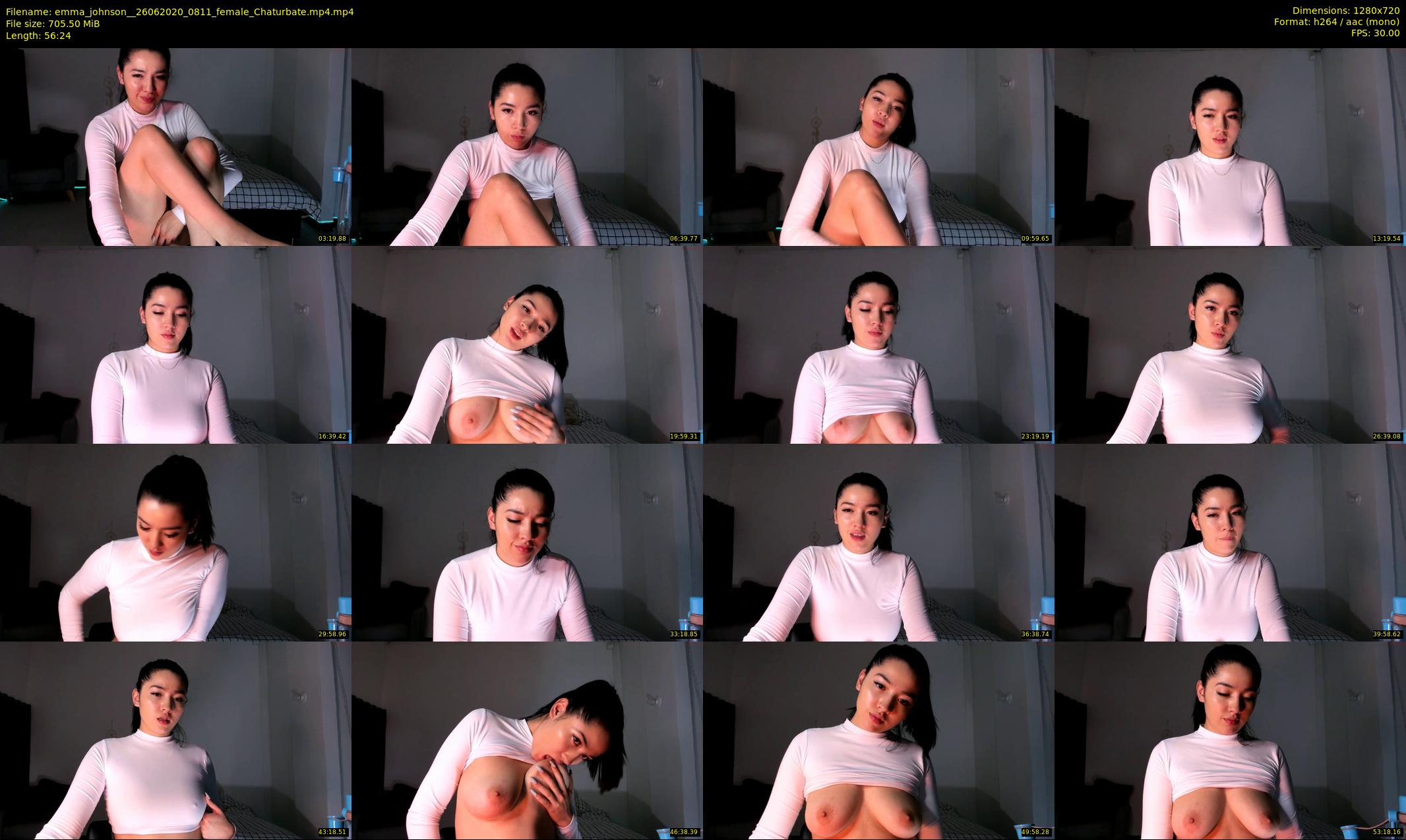emma_johnson_ — 57 minute Chaturbate female cam show recording, 720p, Jun 26, 2020
