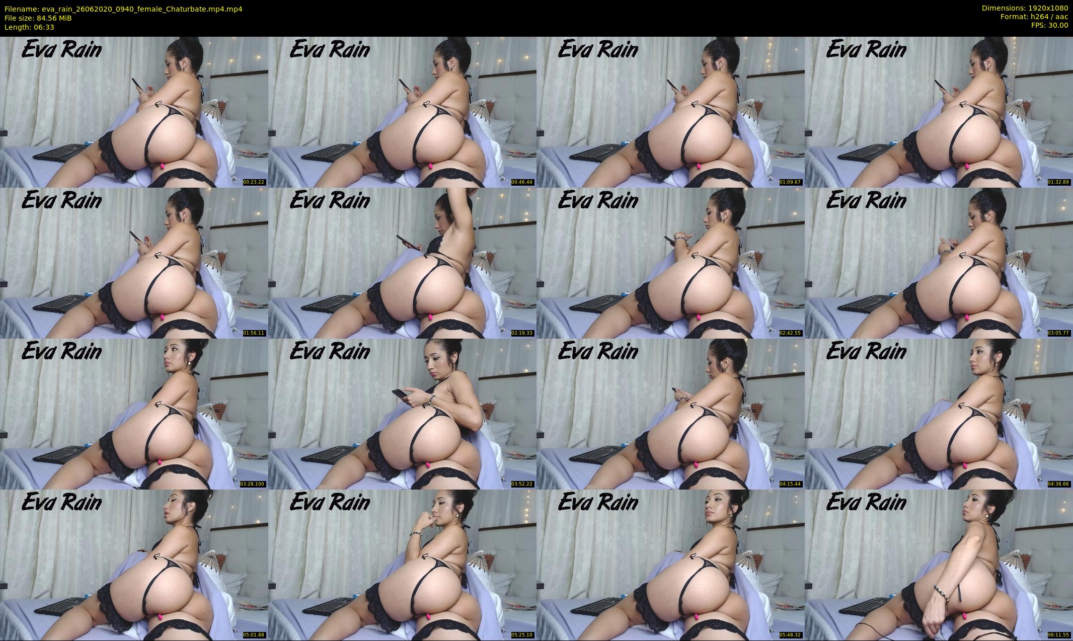 eva_rain — 7 minute Chaturbate female cam show recording, 1080p, Jun 26, 2020