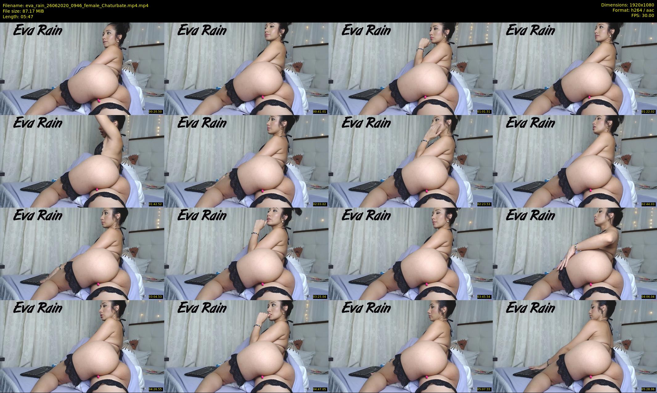 eva_rain — 6 minute Chaturbate female cam show recording, 1080p, Jun 26, 2020