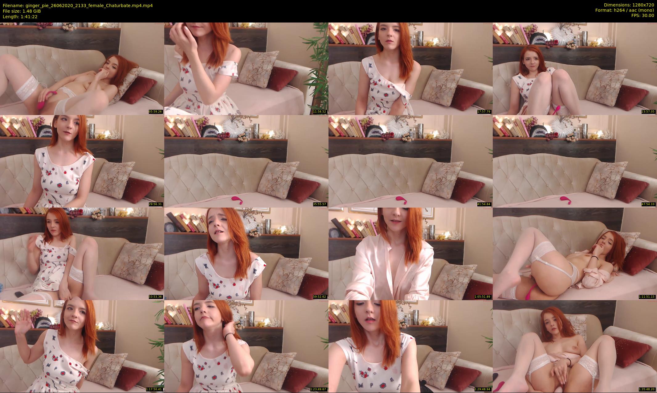 ginger_pie — 102 minute Chaturbate female cam show recording, 720p, Jun 26, 2020