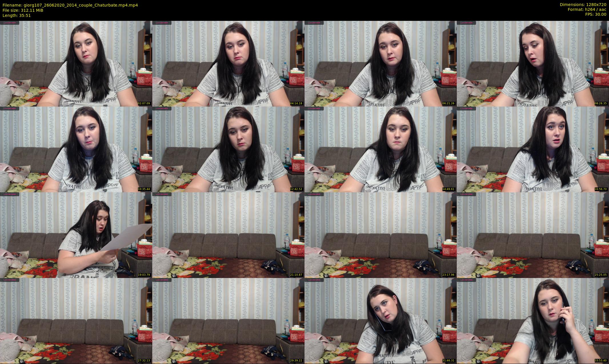 giorg107 — 36 minute Chaturbate couple cam show recording, 720p, Jun 26, 2020