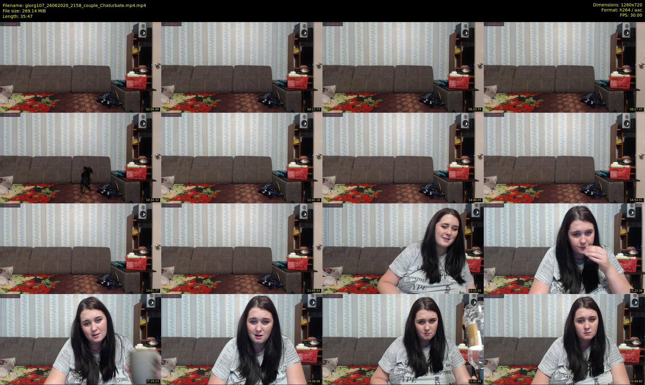 giorg107 — 36 minute Chaturbate couple cam show recording, 720p, Jun 26, 2020