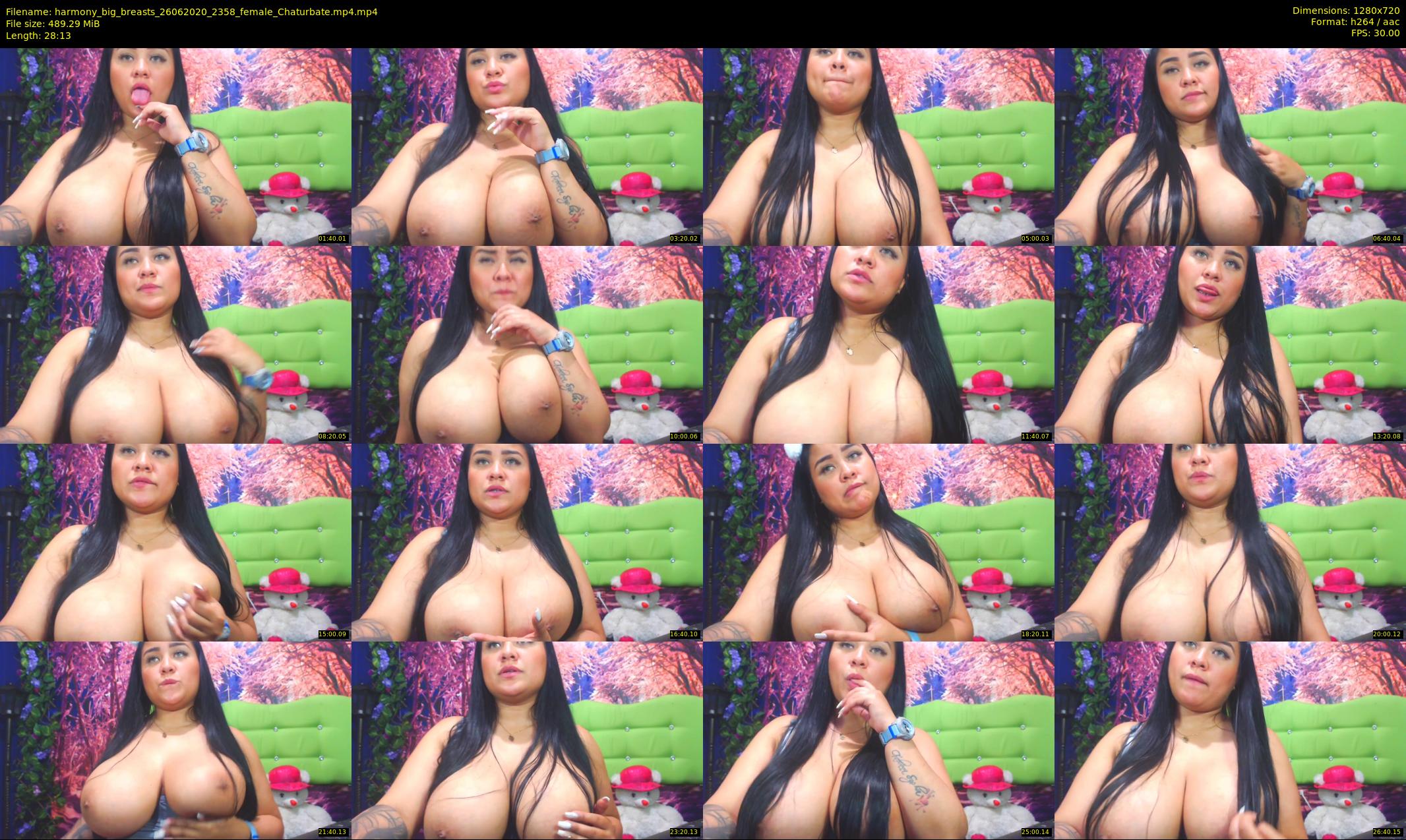 harmony_big_breasts — 29 minute Chaturbate female cam show recording, 720p, Jun 26, 2020