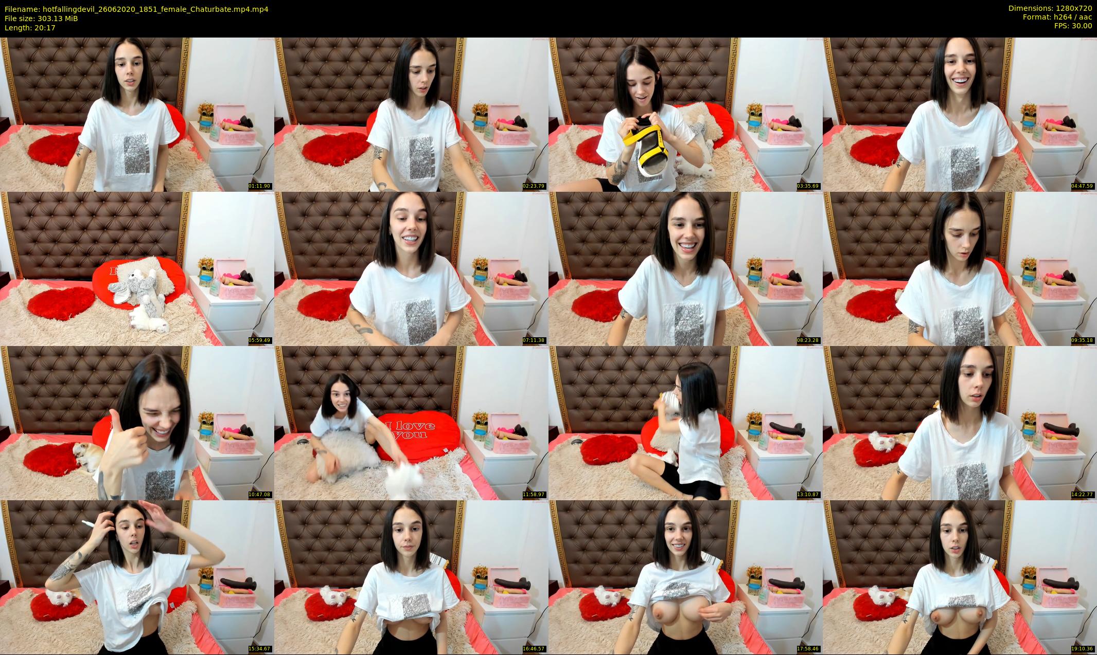 hotfallingdevil — 21 minute Chaturbate female cam show recording, 720p, Jun 26, 2020