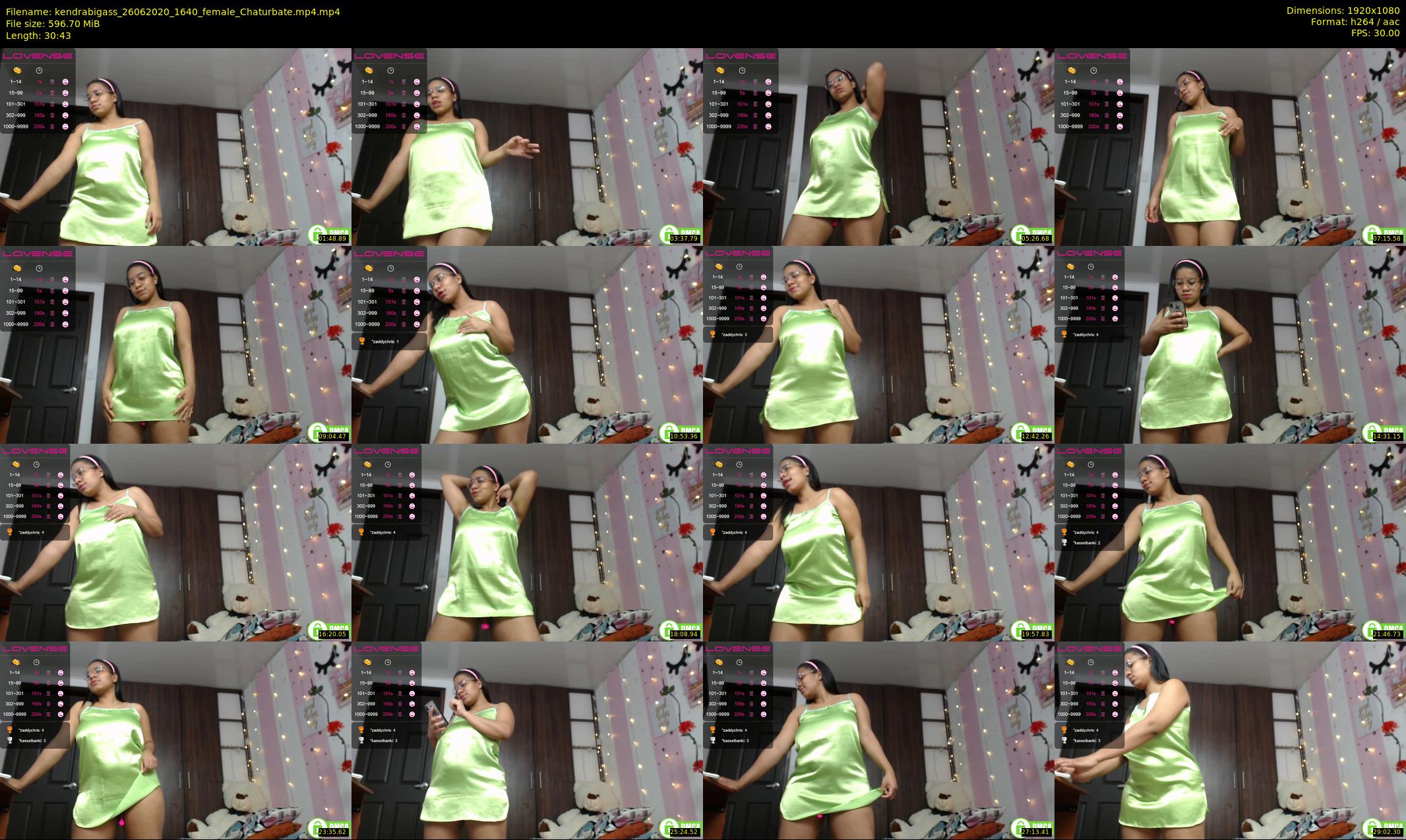 kendrabigass — 31 minute Chaturbate female cam show recording, 1080p, Jun 26, 2020