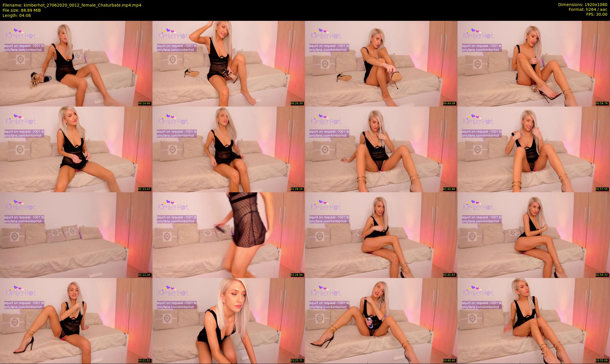 kimberhot — 5 minute Chaturbate female cam show recording, 1080p, Jun 27, 2020