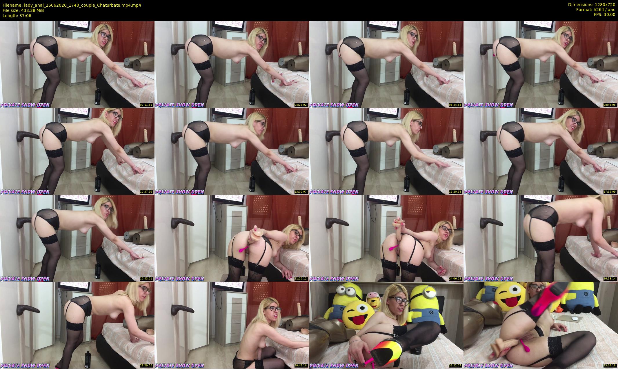 lady_anal — 38 minute Chaturbate female cam show recording, 720p, Jun 26, 2020