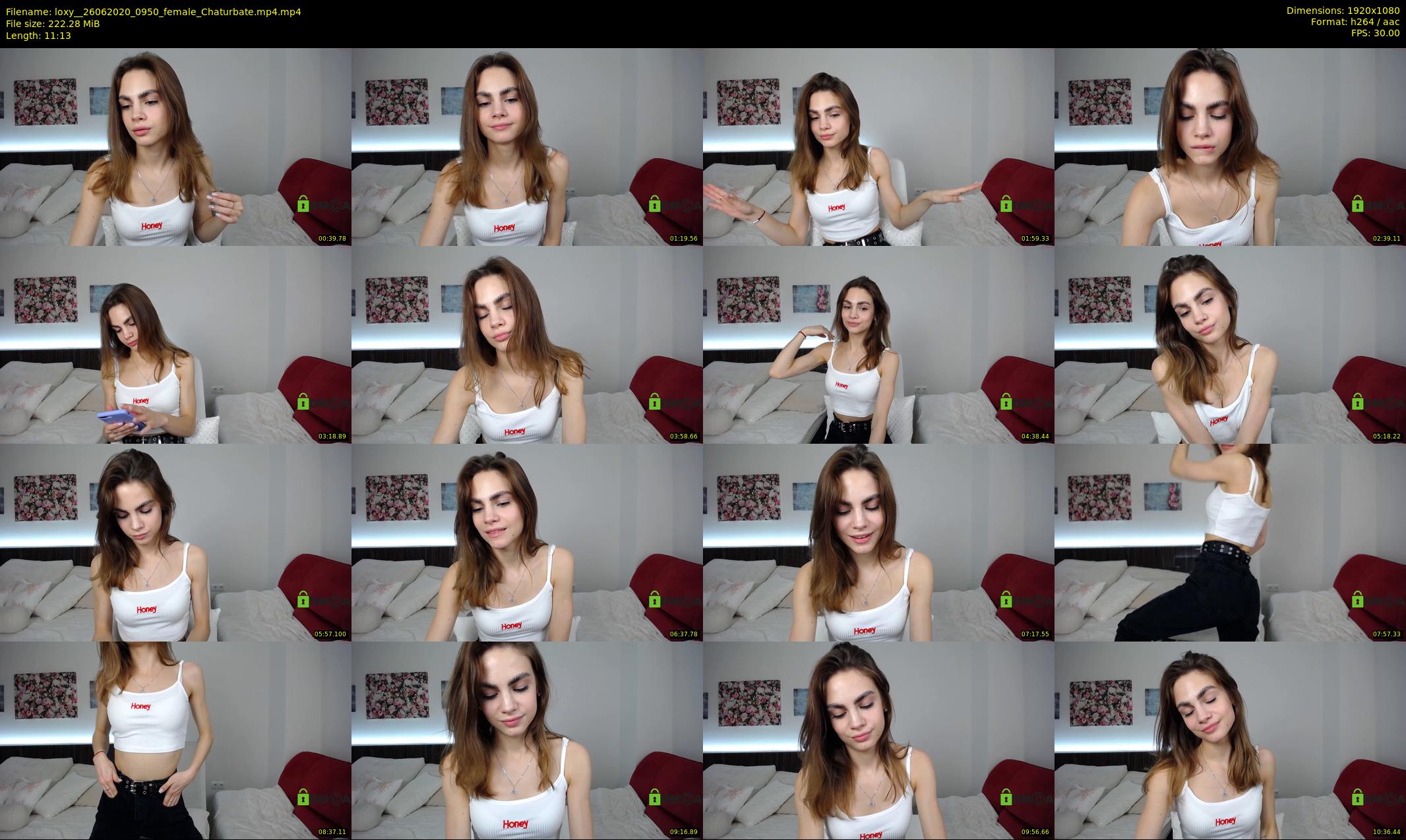 loxy_ — 12 minute Chaturbate female cam show recording, 1080p, Jun 26, 2020