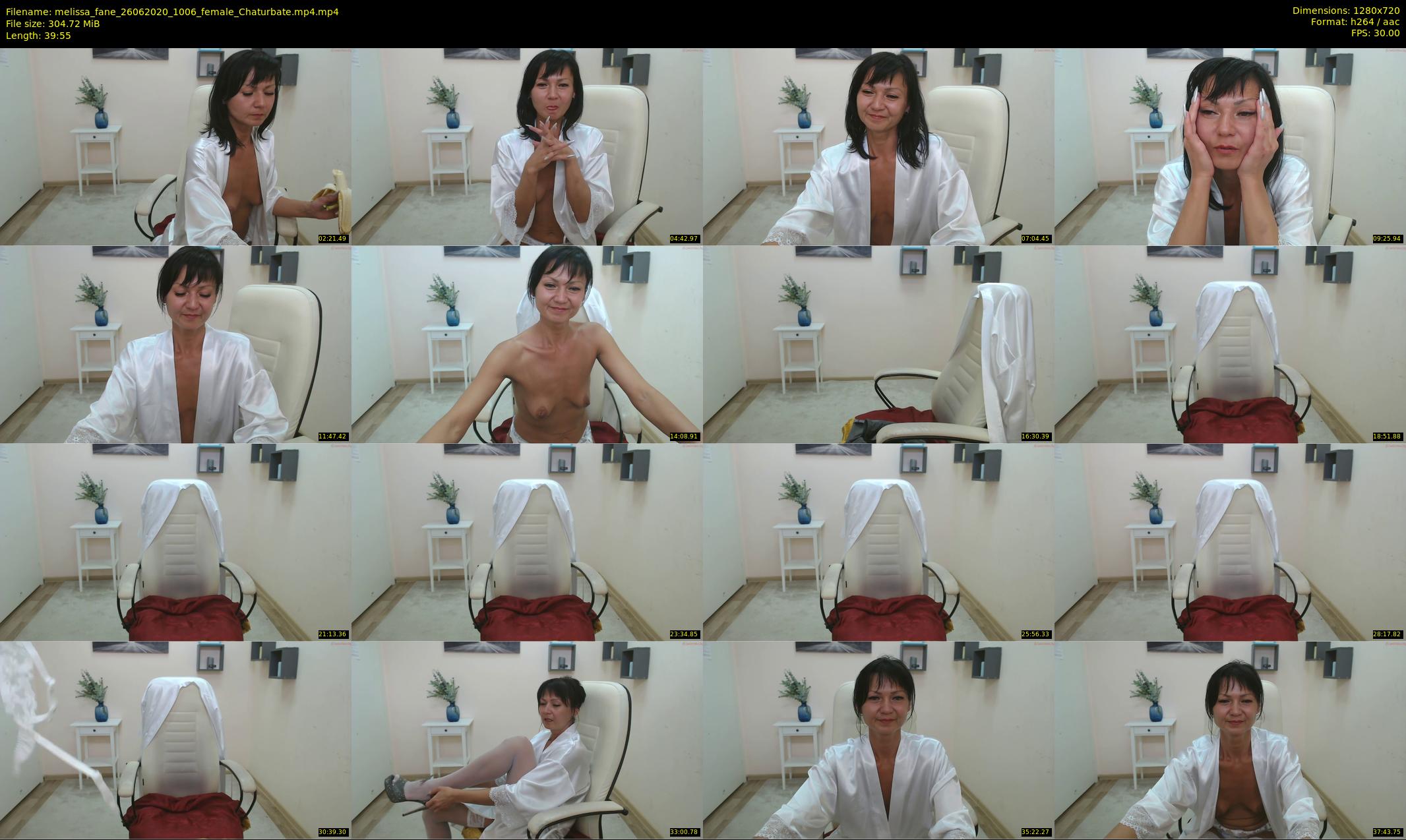 melissa_fane — 40 minute Chaturbate female cam show recording, 720p, Jun 26, 2020