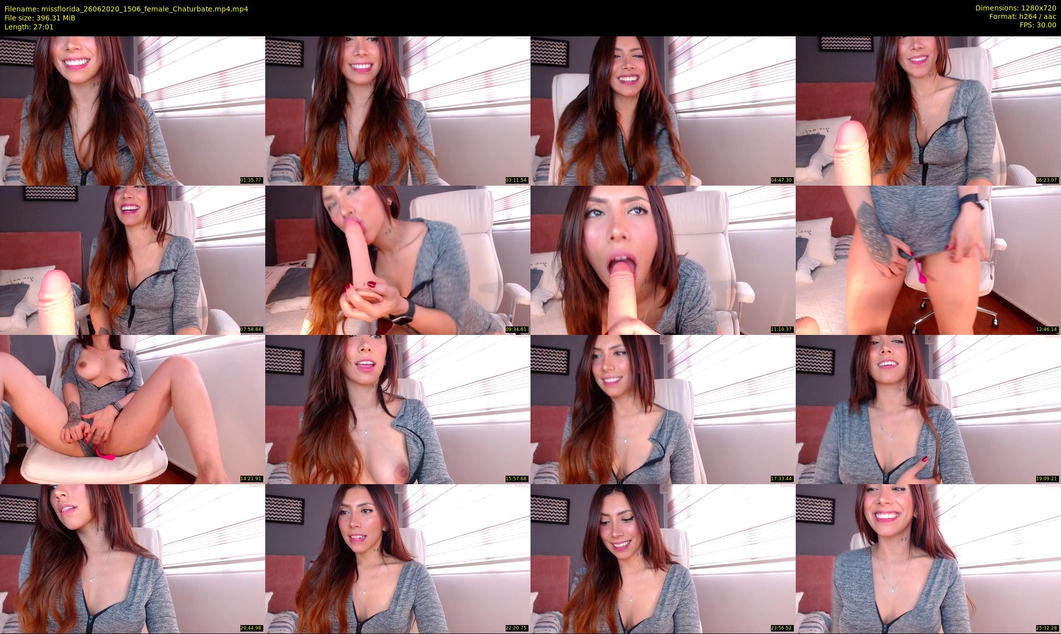 missflorida — 28 minute Chaturbate female cam show recording, 720p, Jun 26, 2020