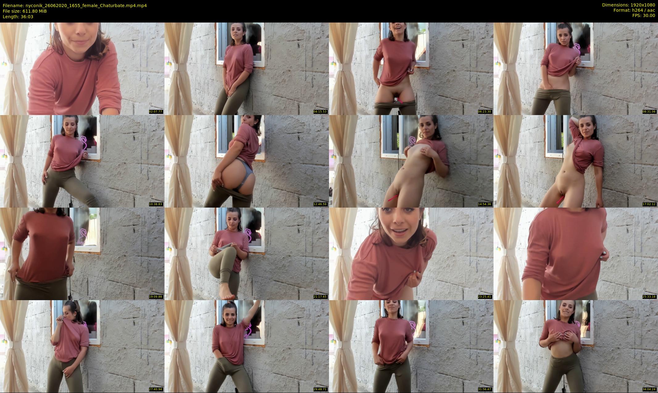 nyconik — 37 minute Chaturbate female cam show recording, 1080p, Jun 26, 2020