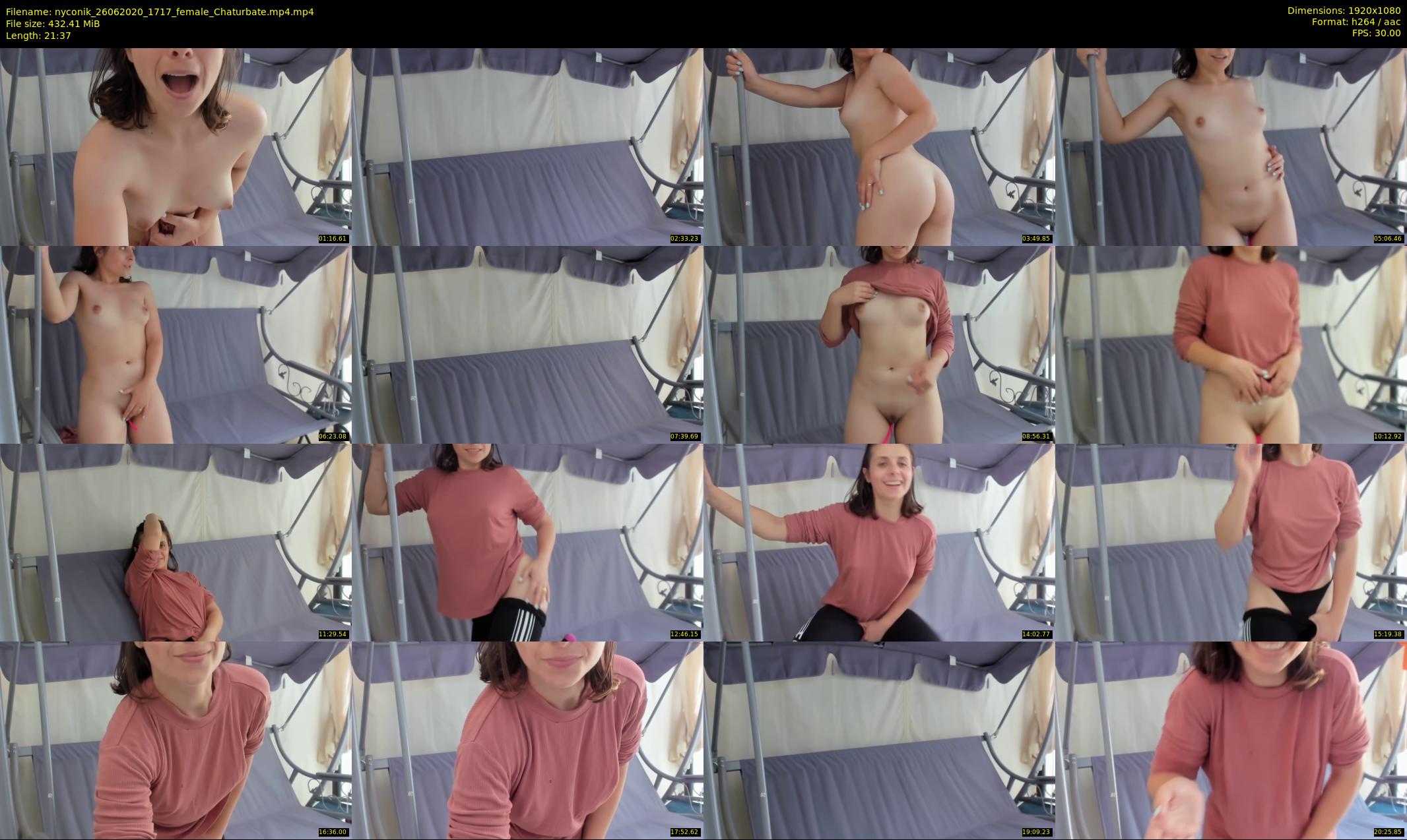 nyconik — 22 minute Chaturbate female cam show recording, 1080p, Jun 26, 2020