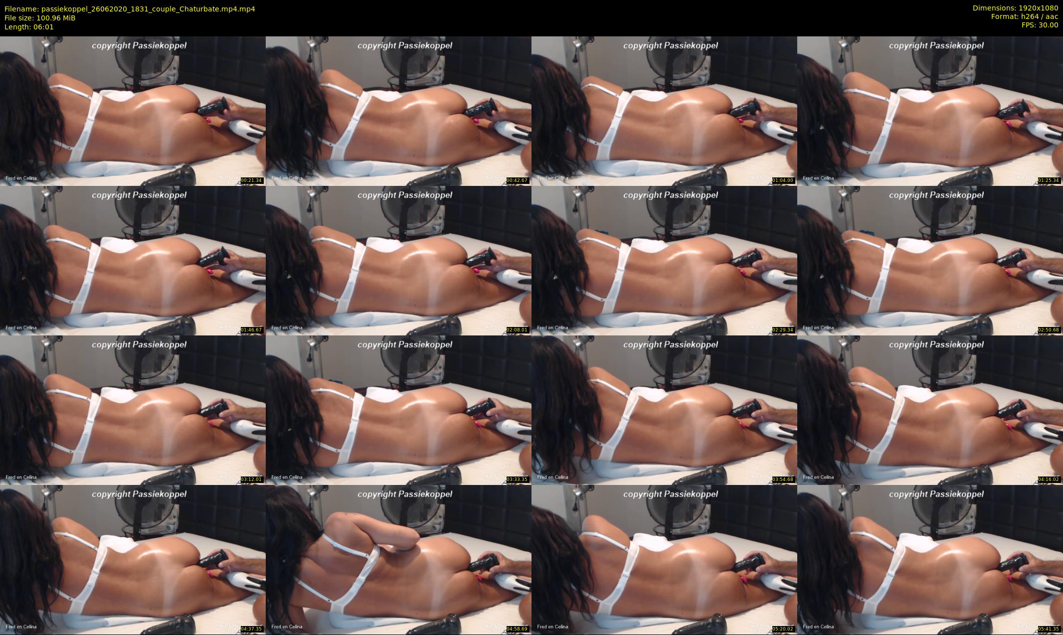 passiekoppel — 7 minute Chaturbate couple cam show recording, 1080p, Jun 26, 2020