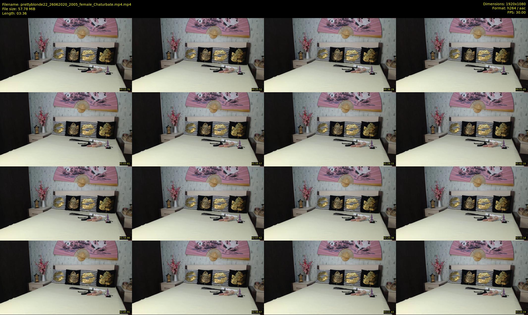prettyblonde22 — 4 minute Chaturbate female cam show recording, 1080p, Jun 26, 2020