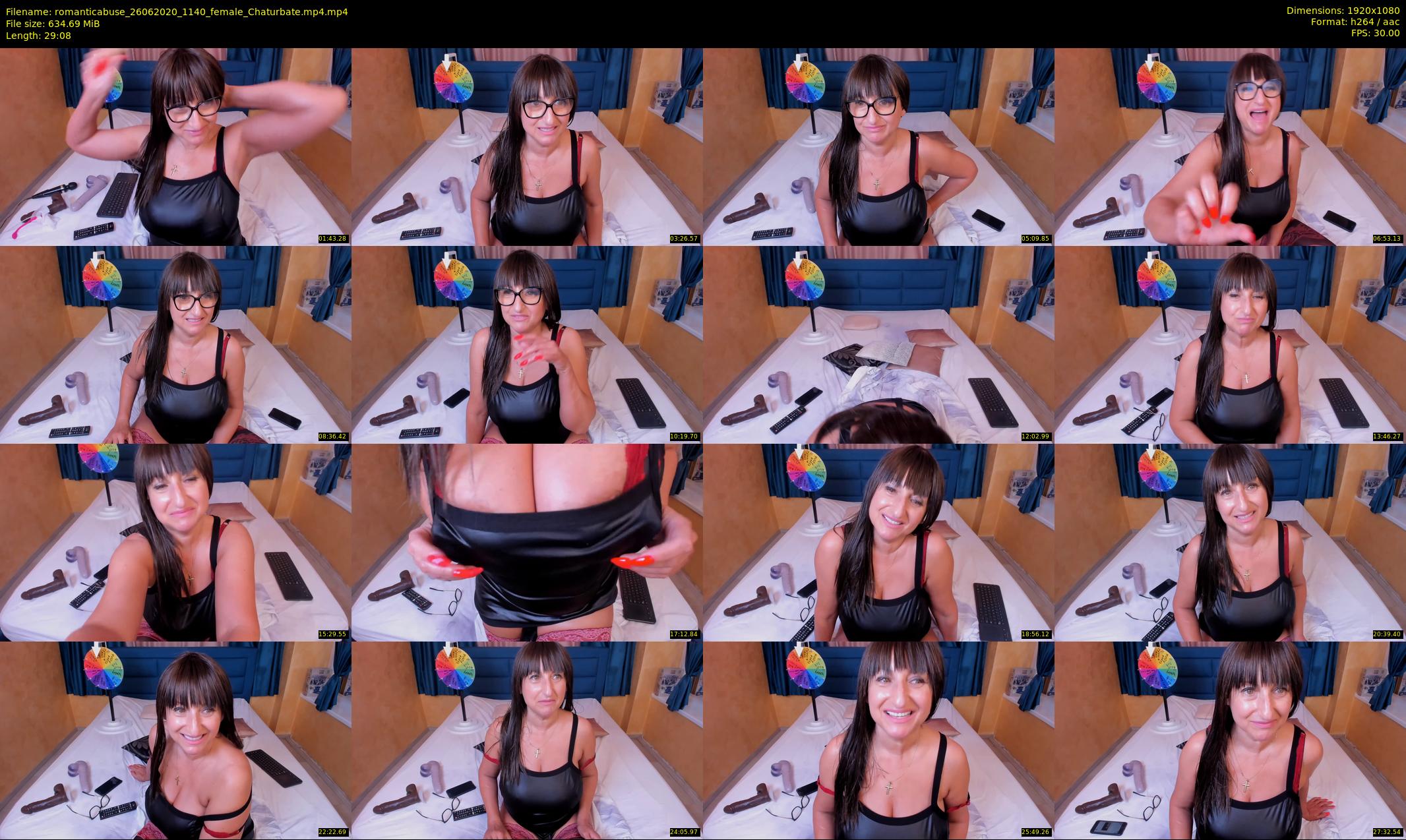 romanticabuse — 30 minute Chaturbate female cam show recording, 1080p, Jun 26, 2020