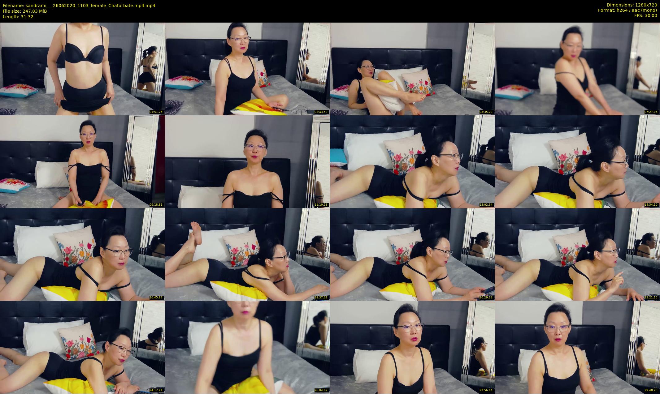 sandrami__ — 32 minute Chaturbate female cam show recording, 720p, Jun 26, 2020