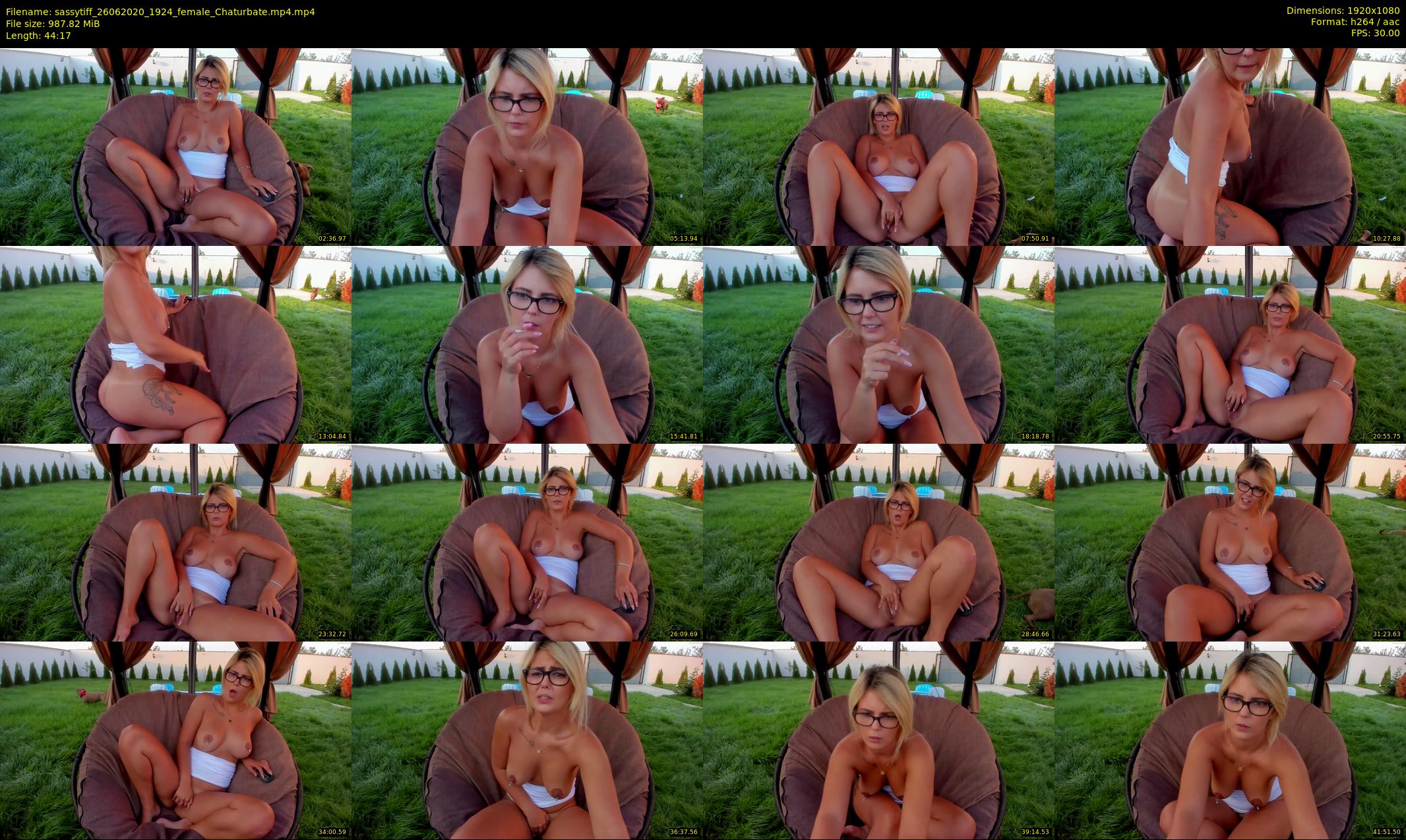sassytiff — 45 minute Chaturbate couple cam show recording, 1080p, Jun 26, 2020